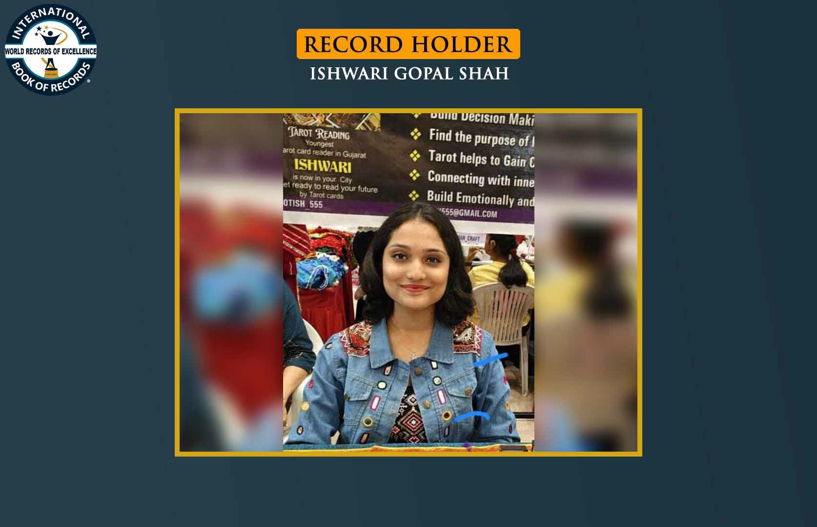 YOUNGEST TAROT CARD READER (FEMALE)