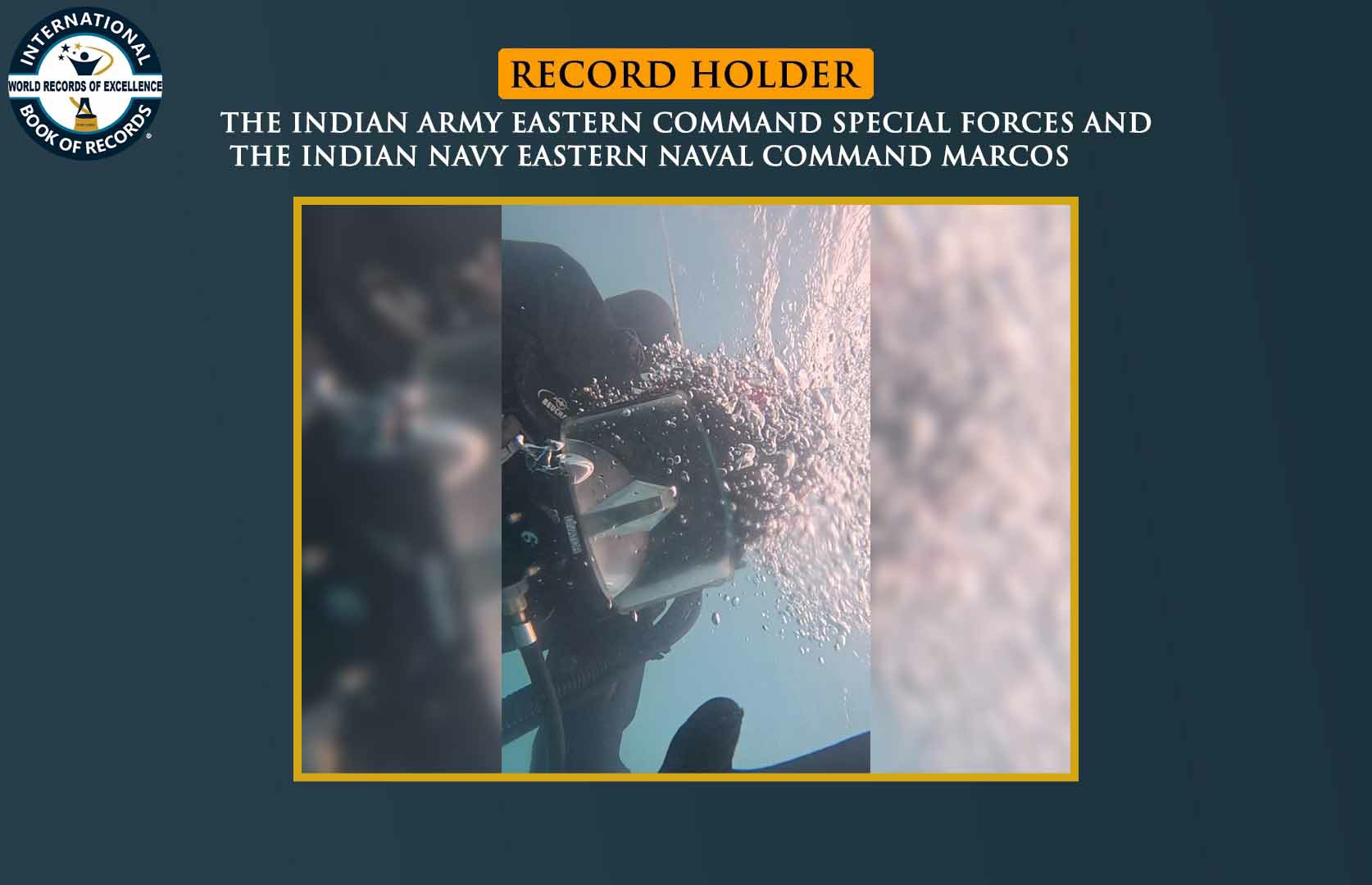 HIGHEST ALTITUDE COMBAT UNDERWATER DIVE (GROUP)