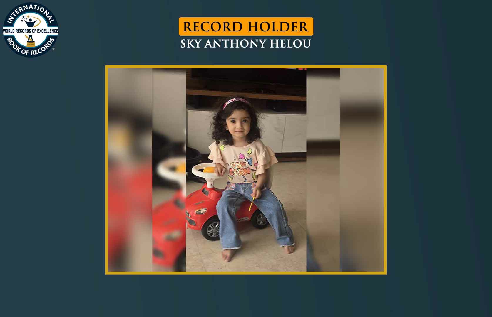 MAXIMUM ITEMS IDENTIFIED AND RECITED IN 90 SECONDS (TODDLER)