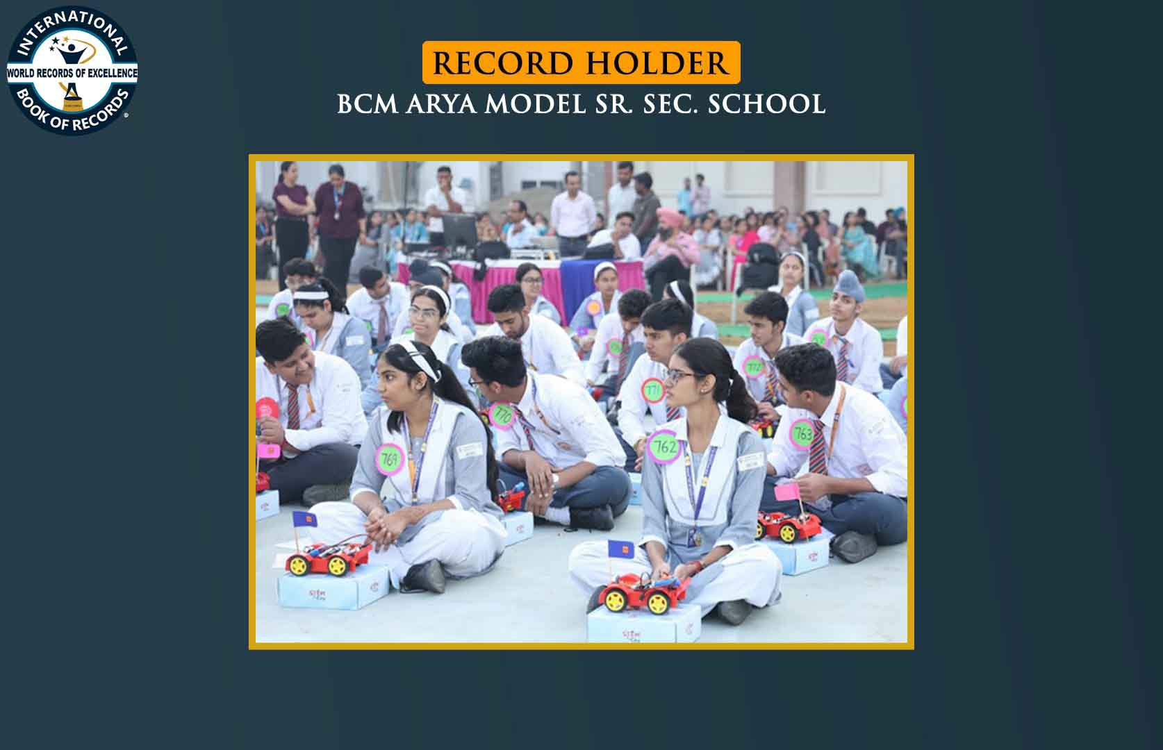 MOST STUDENTS ASSEMBLED MAXIMUM NUMBER OF ROBOTS IN A SINGLE VENUE (MASS)