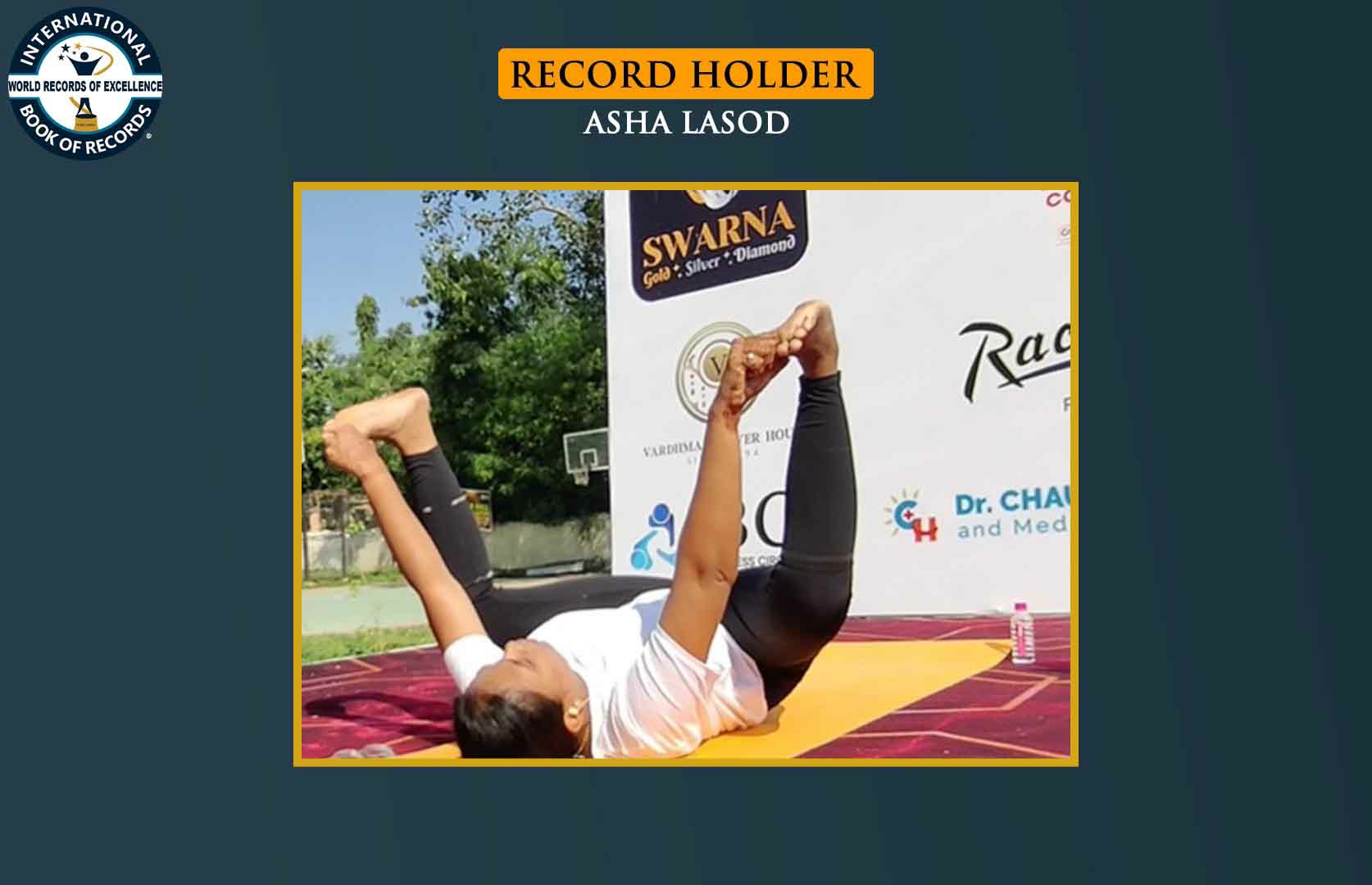LONGEST TIME TO HOLD ANANDA BALASANA