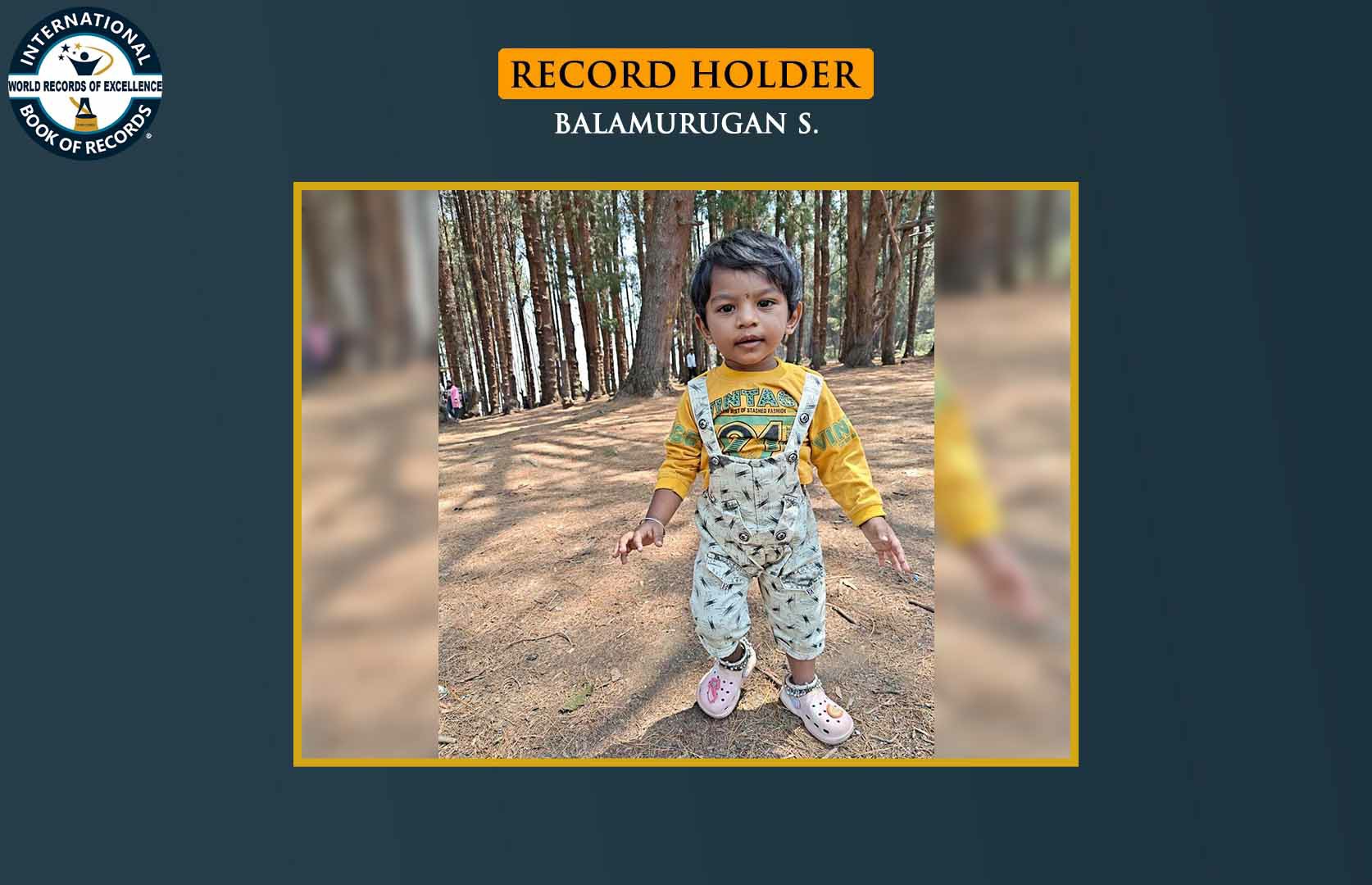 FASTEST TO PERFORM 100 JUMPS ON THE BED (TODDLER)