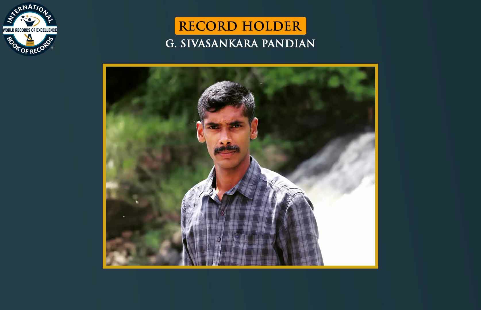 MAXIMUM JOGGER SKIPS PERFORMED BLINDFOLDEDLY IN ONE MINUTE WHILE TIEDING 500 GRAM SAND POUCH ON EACH LEG