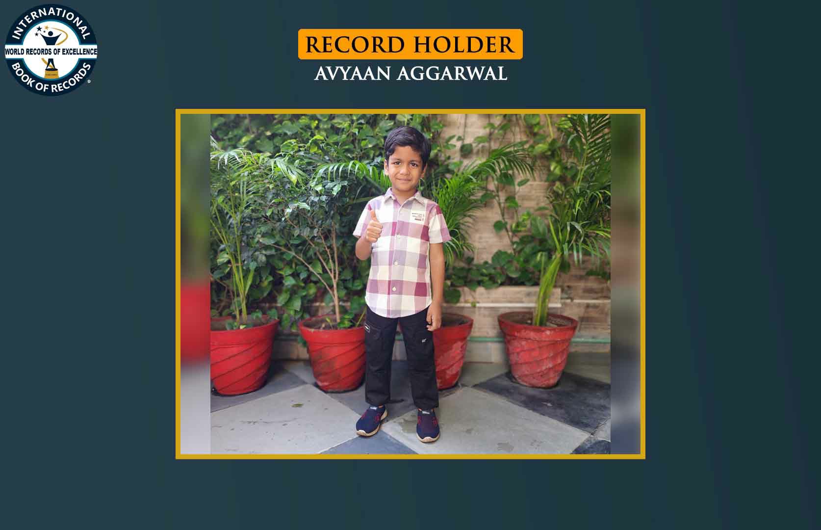 FASTEST TO RECITE 10 MANTRAS BY A PRESCHOOLER