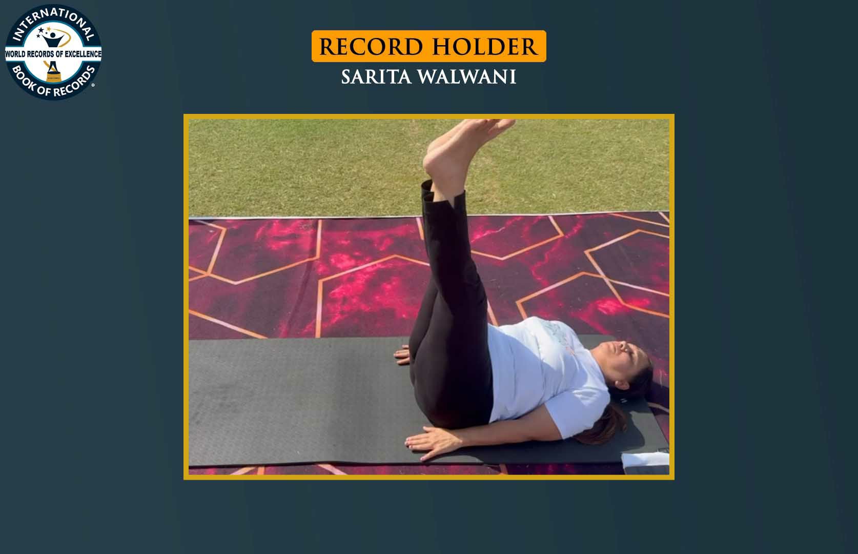 LONGEST TIME TO HOLD ARDHA HALASANA