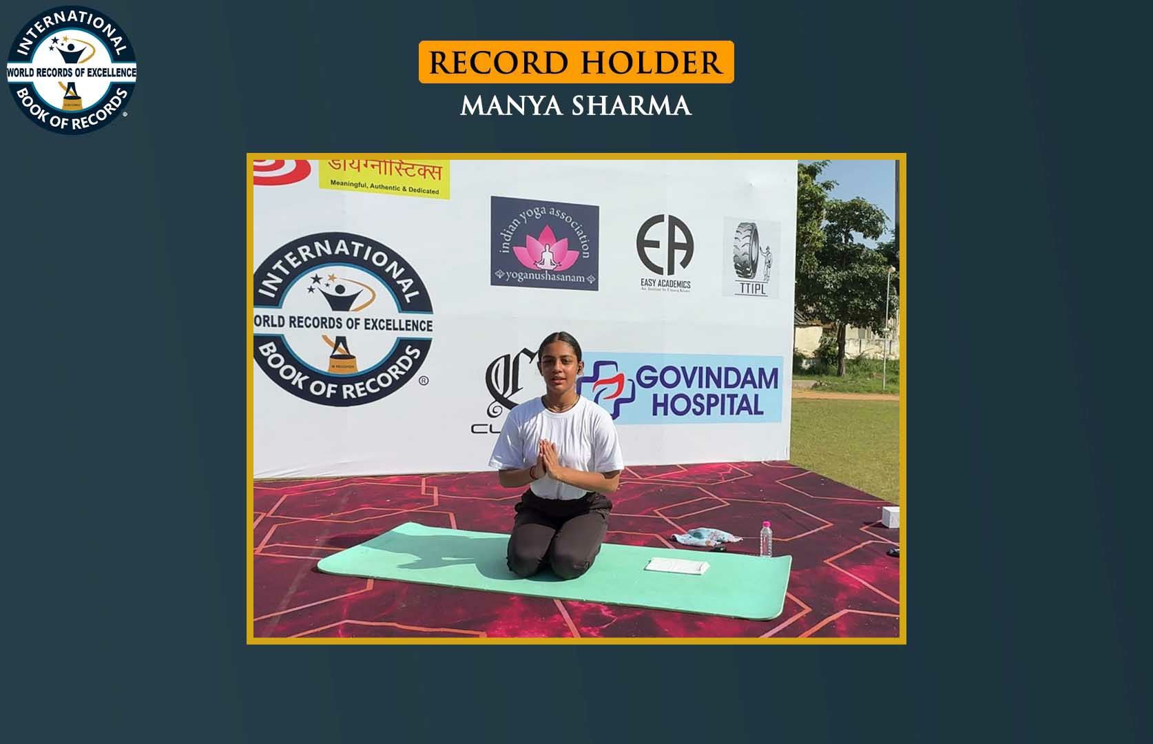 LONGEST TIME TO HOLD RAMADOOTASANA (TEENAGER)