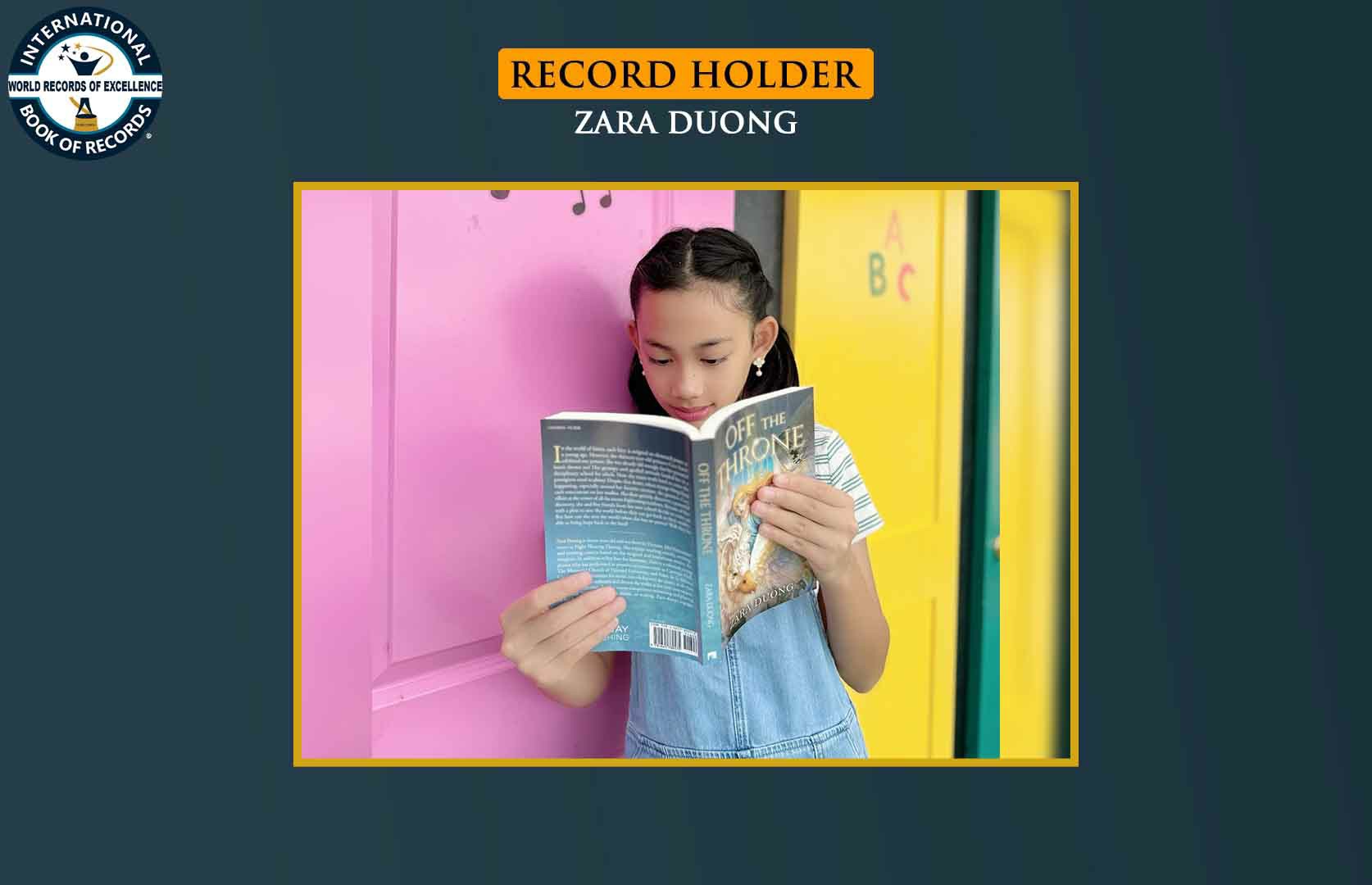 LONGEST FICTION NOVEL WRITTEN BY A PRE-TEEN