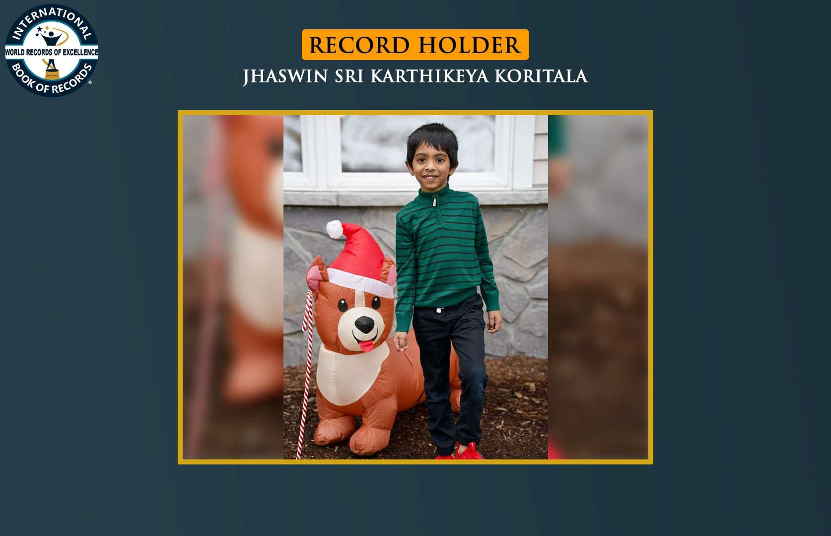 YOUNGEST TO SOLVE A 200-PIECE JIGSAW PUZZLE