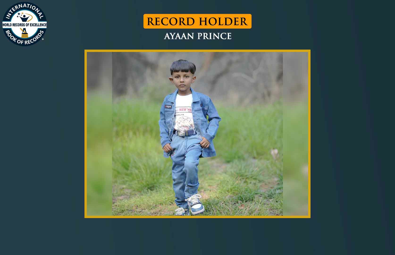 YOUNGEST TO RECITE 100 DIGITS OF PI VALUE