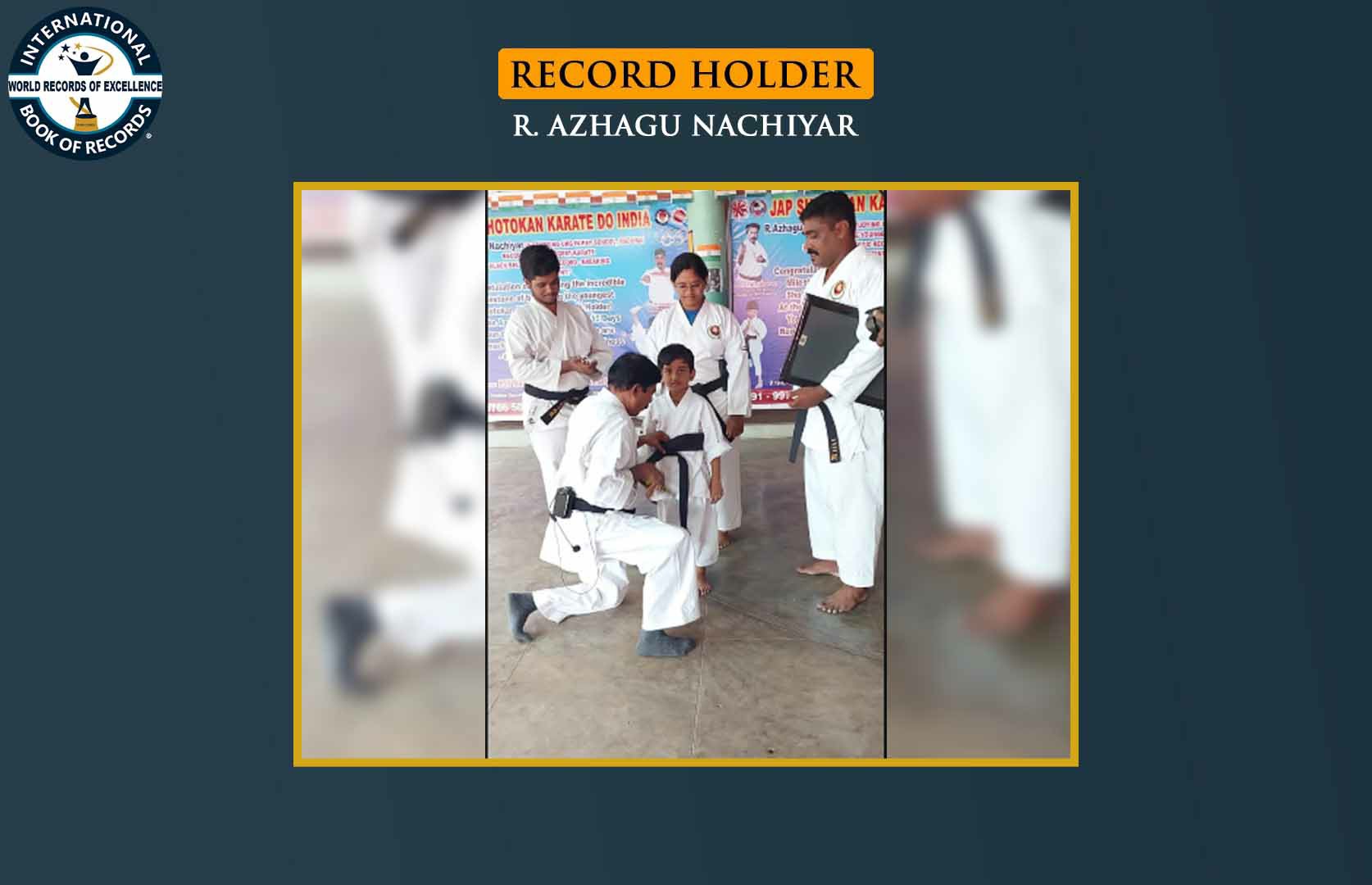 YOUNGEST BLACK BELT HOLDER IN SHOTOKAN KARATE