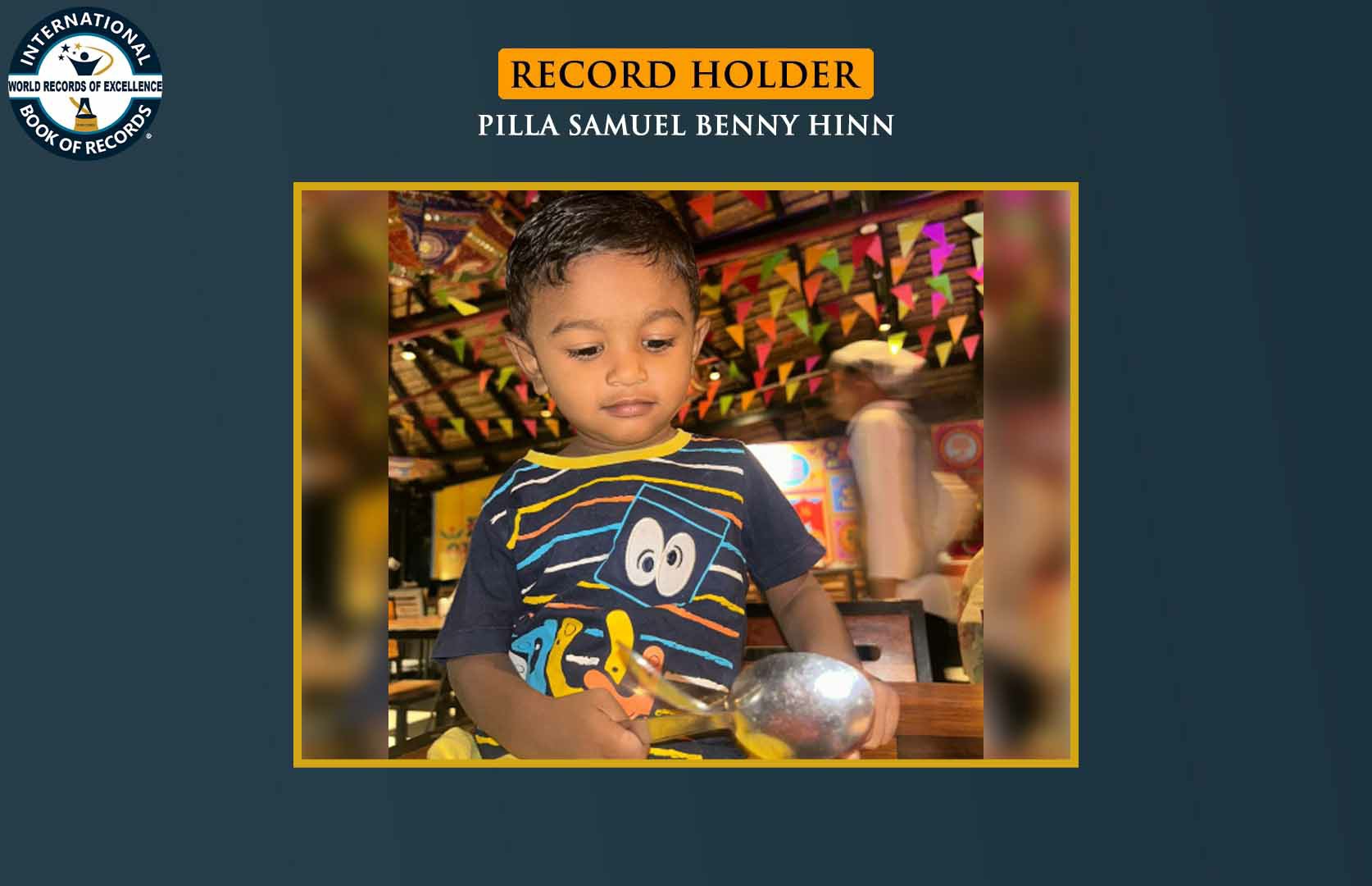 YOUNGEST BOY TO BALANCE ON A THREE-WHEELED PEDDLER CYCLE FOR LONGEST TIME