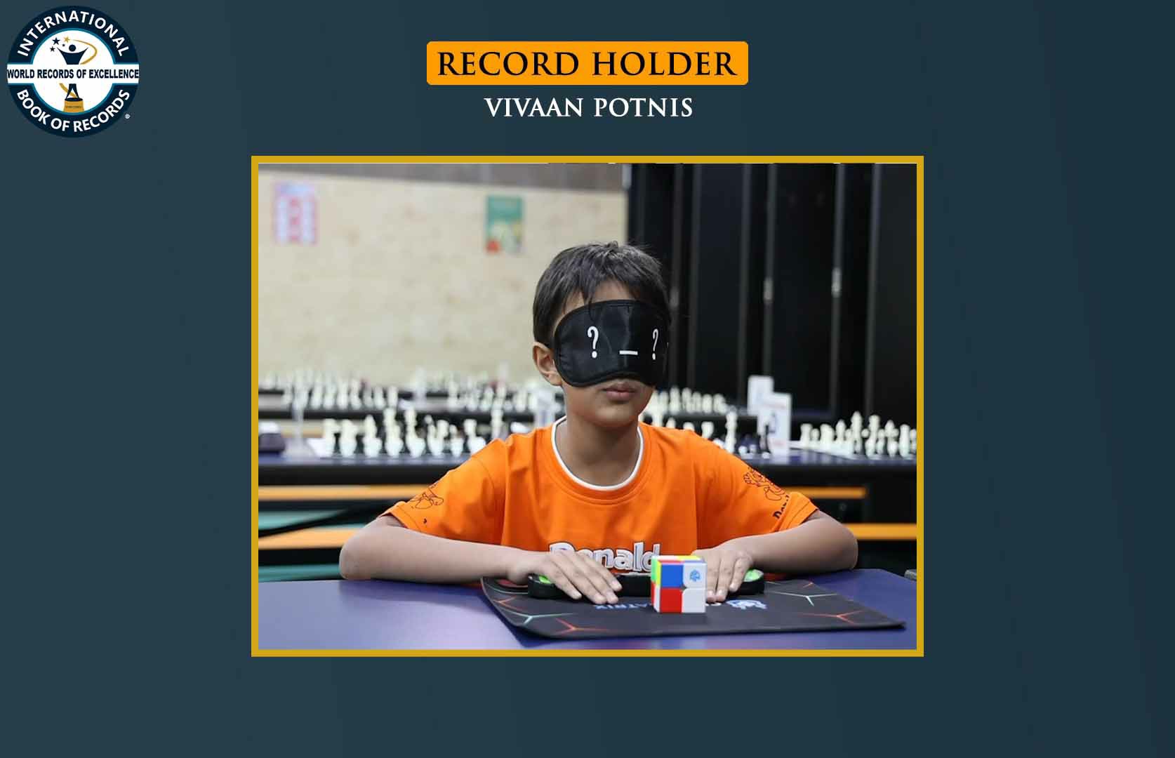 YOUNGEST TO SOLVE 2X2 RUBIK’S CUBES BLINDFOLDEDLY