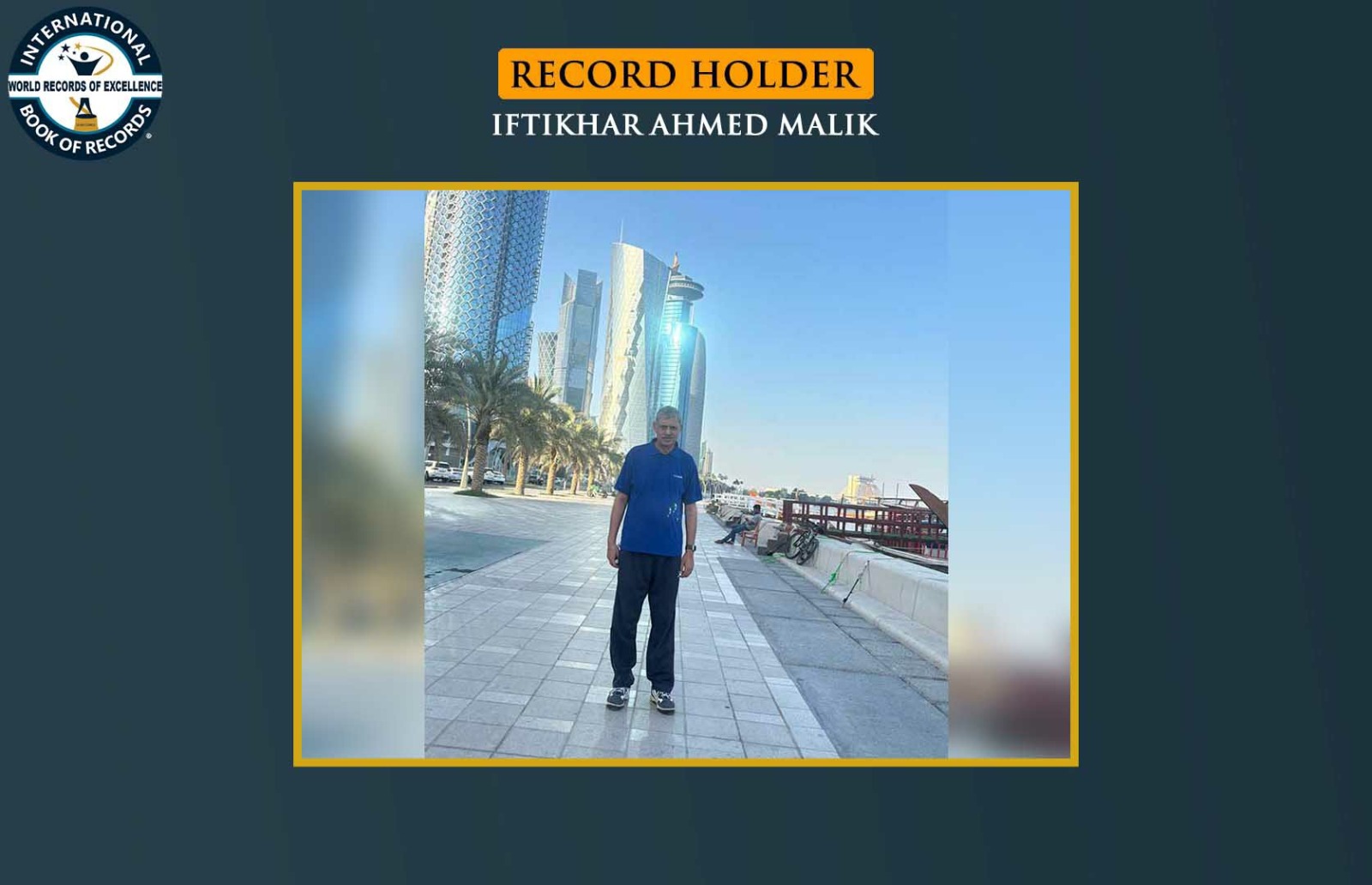 ELDEST TO WALK MAXIMUM STEPS IN ONE YEAR