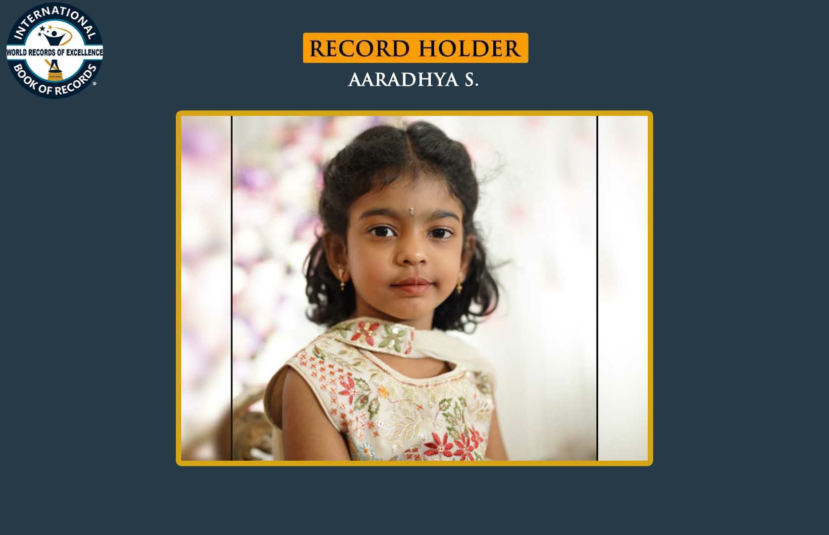 FASTEST TO RECITE 50 INDIAN POET NAMES (PRESCHOOLER)