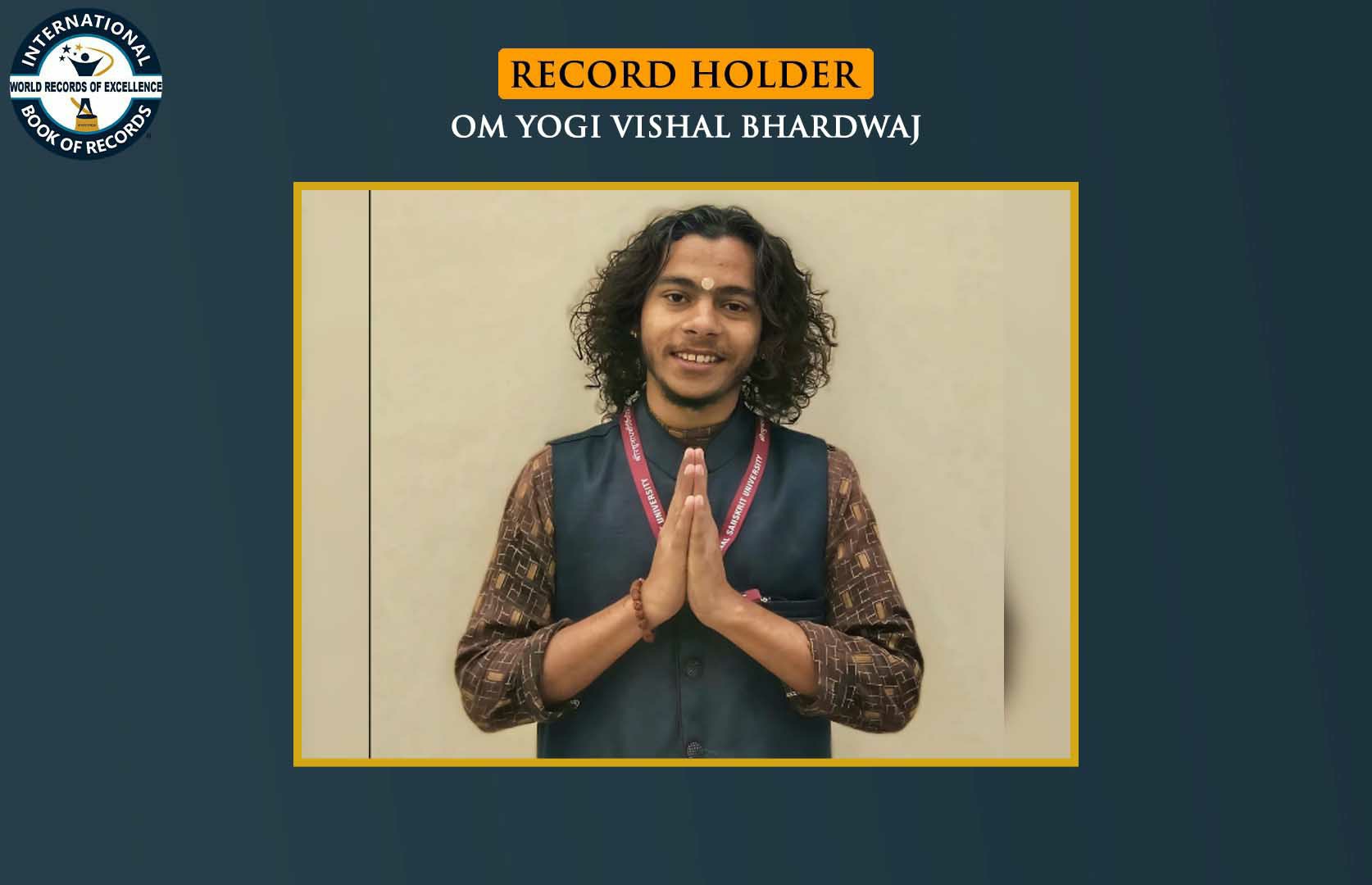 LONGEST TIME TO HOLD PADMA SHIRSHASANA (TEENAGER)