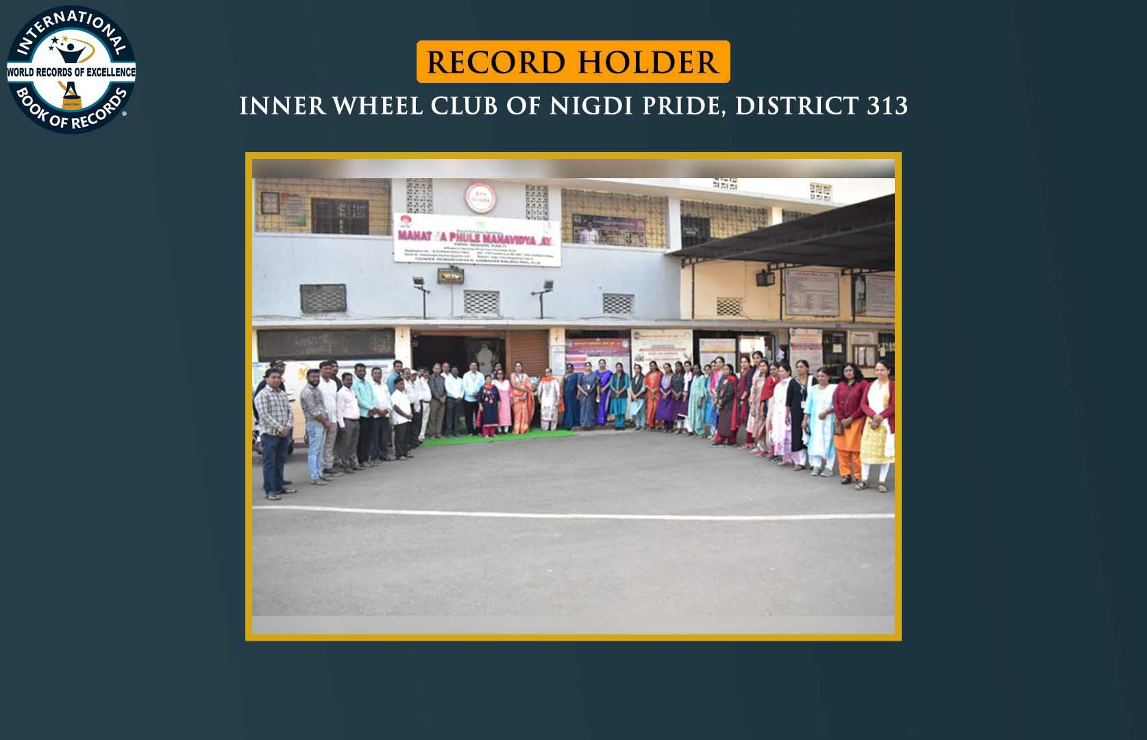 LARGEST NUMBER OF STUDENTS PARTICIPATED IN A RALLY AND TOOK AN OATH TO STOP VIOLENCE TOWARDS WOMEN (MASS)