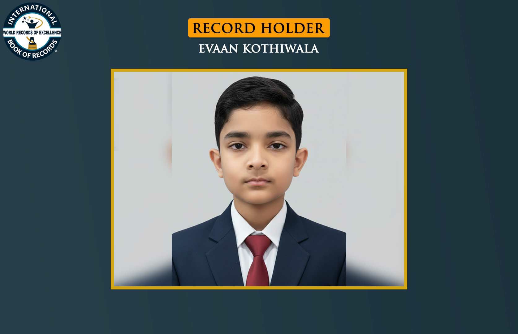 FASTEST TO IDENTIFY FLAGS OF ALL COUNTRIES FROM SCREEN AND RECITE THEIR NAMES (KID)