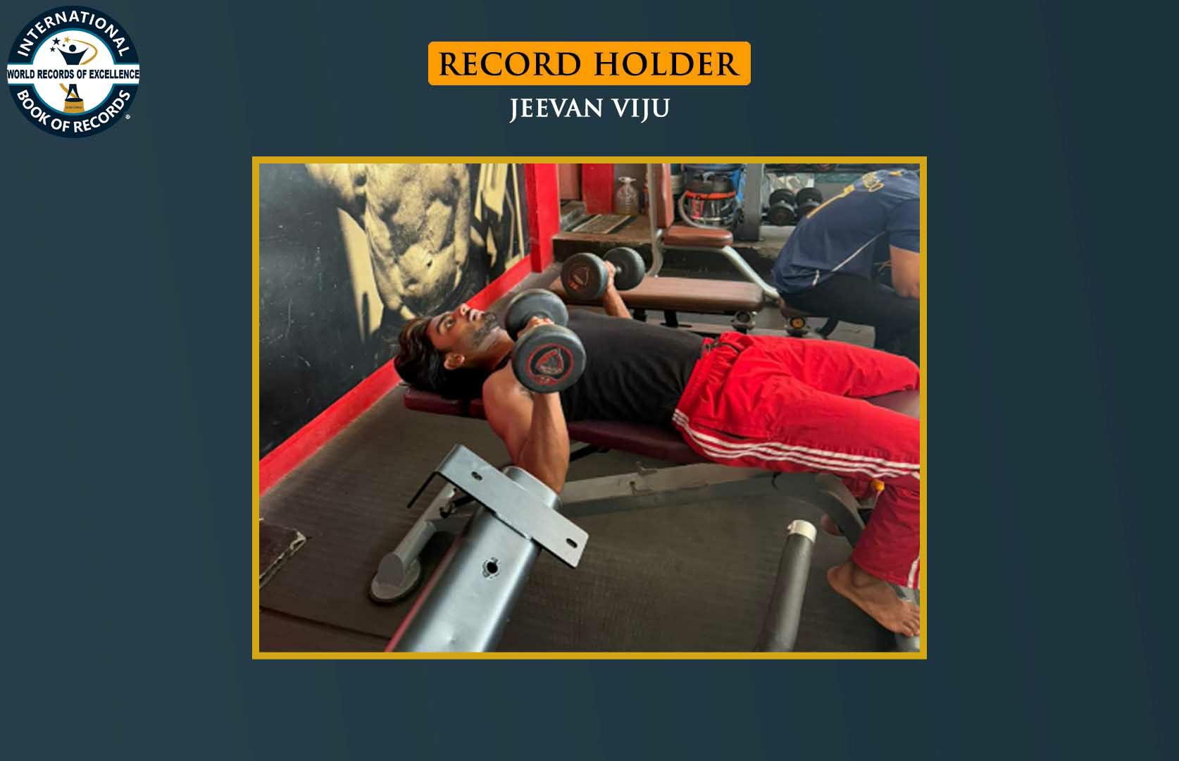 MAXIMUM REPETITIONS OF BENCH PRESS PERFORMED IN ONE MINUTE WITH A 5KG DUMBBELL IN EACH HAND