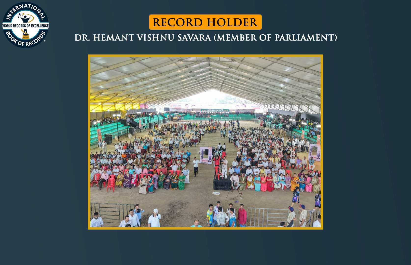 MAXIMUM PEOPLE PARTICIPATED IN SANSAD KHEL MAHOTSAV 2025 (MASS)