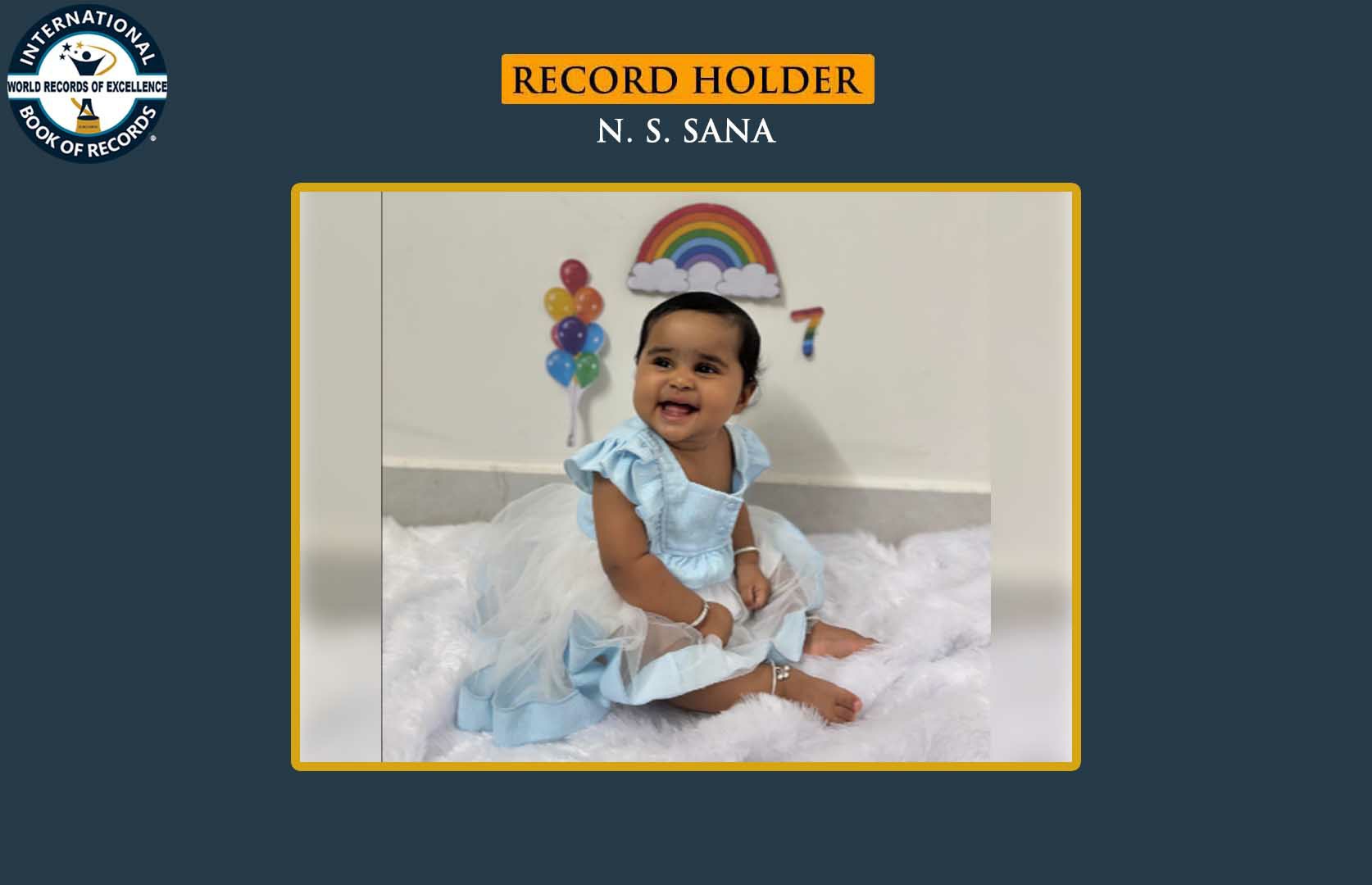 FASTEST ASCENT AND DESCENT OF 25 STAIR STEPS (INFANT)