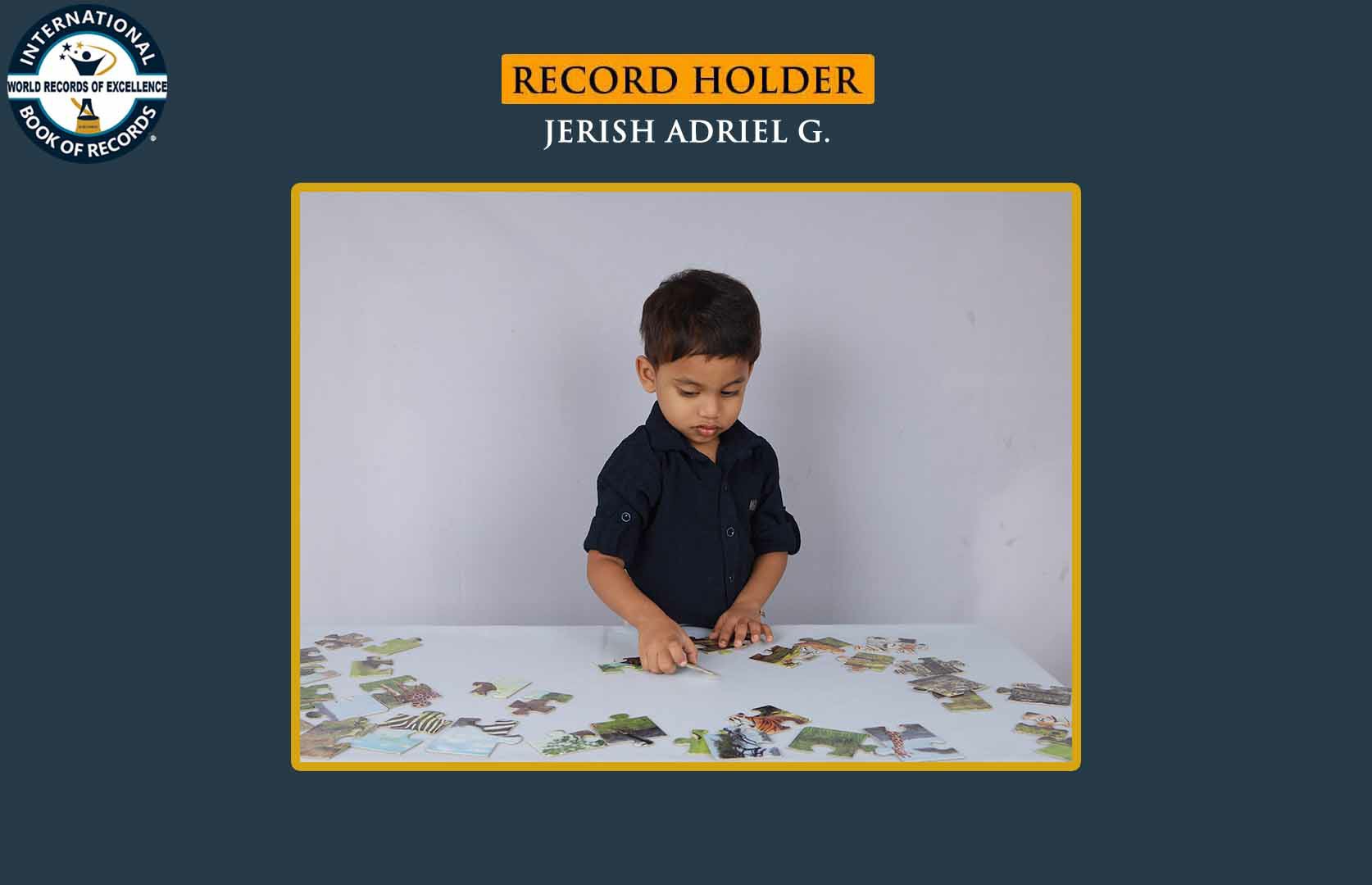 FASTEST TO SOLVE 60-PIECE CIRCULAR JUNGLE JIGSAW PUZZLE (TODDLER)