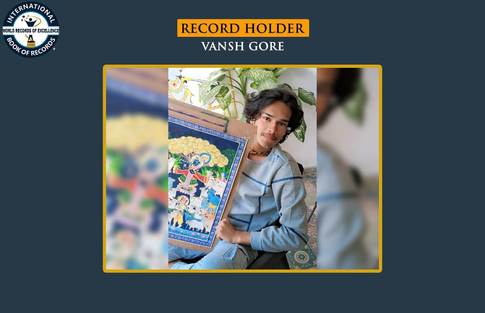 SMALLEST FACE PORTRAITS OF LORD RAM AND GODDESS SITA CREATED ON A LOTUS SEED