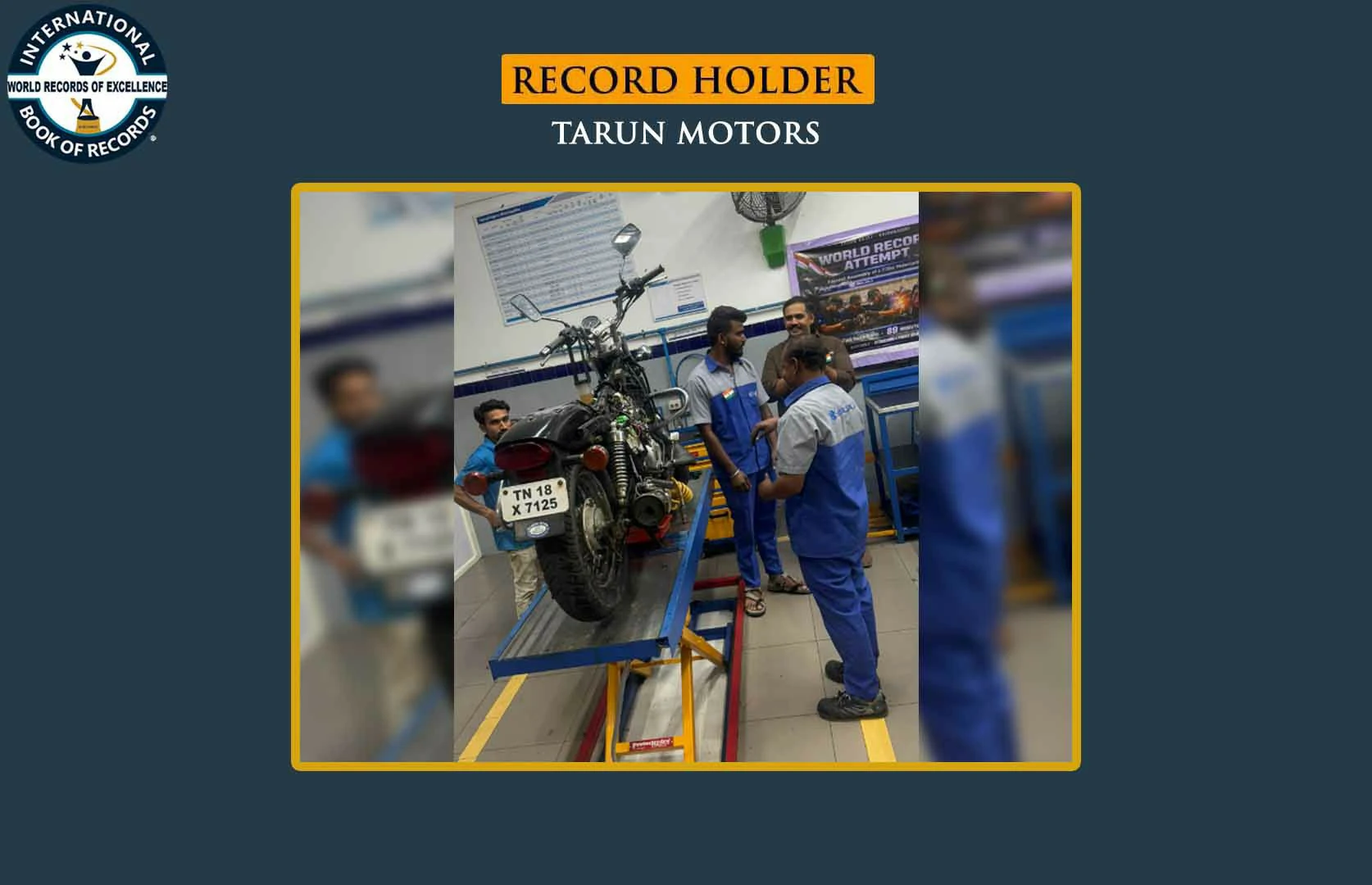 FASTEST TO ASSEMBLE A 220CC MOTORCYCLE ENGINE