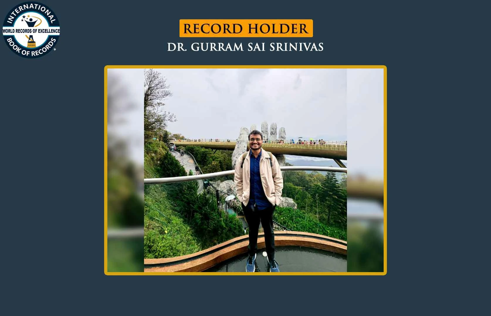 YOUNGEST NEONATOLOGIST (MALE)