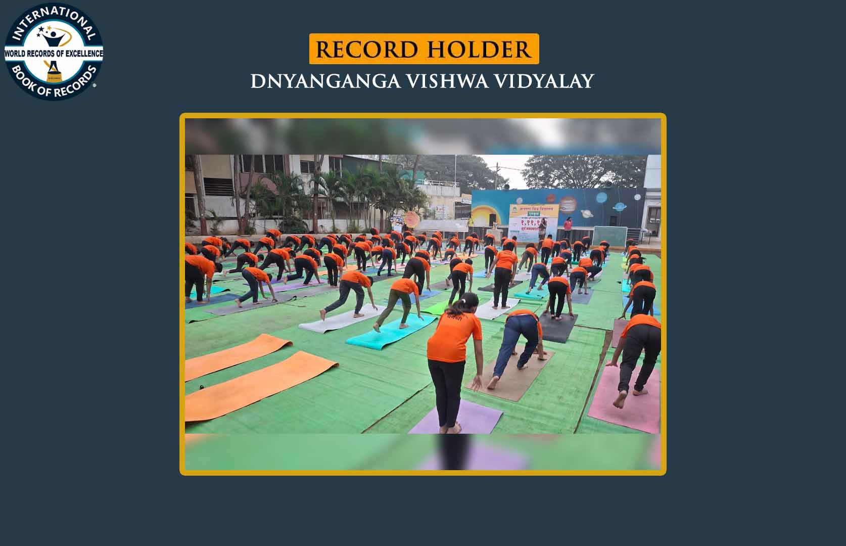 MAXIMUM STUDENTS PERFORMING MOST NUMBER OF SURYA NAMASKARS (MASS)