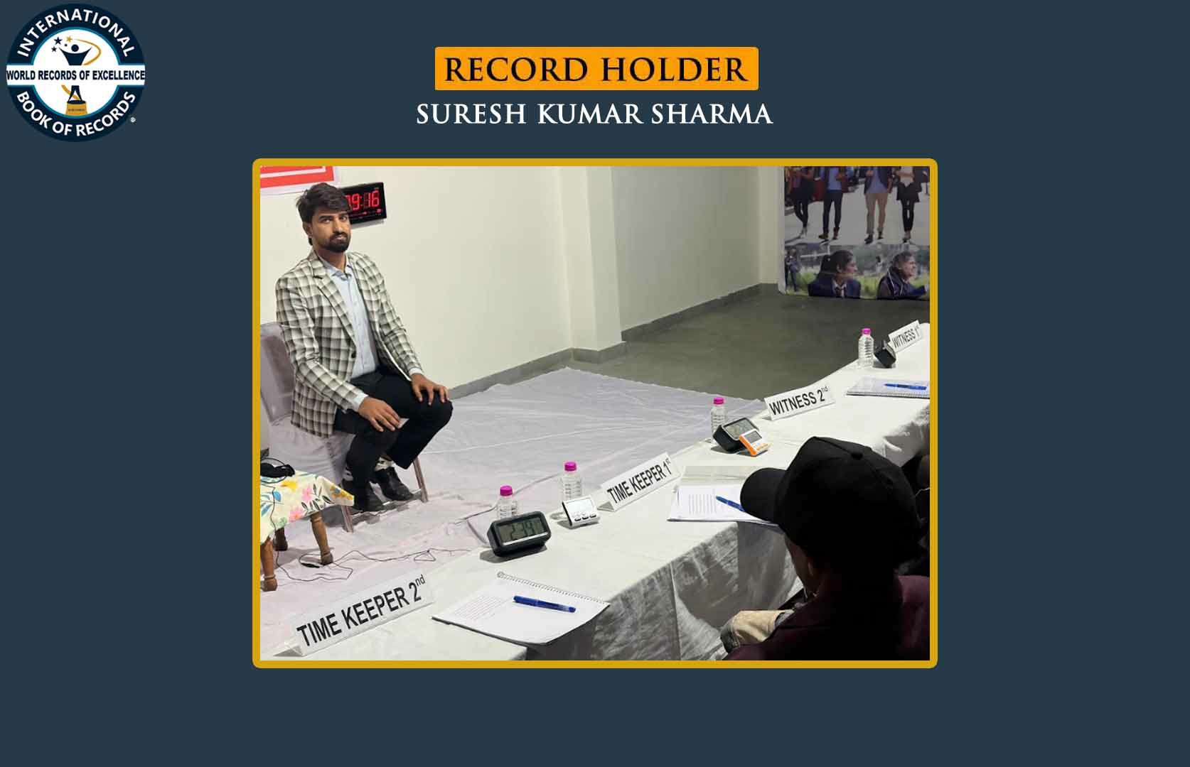 FASTEST TO RECITE 1,00,000 DIGITS OF PI VALUE