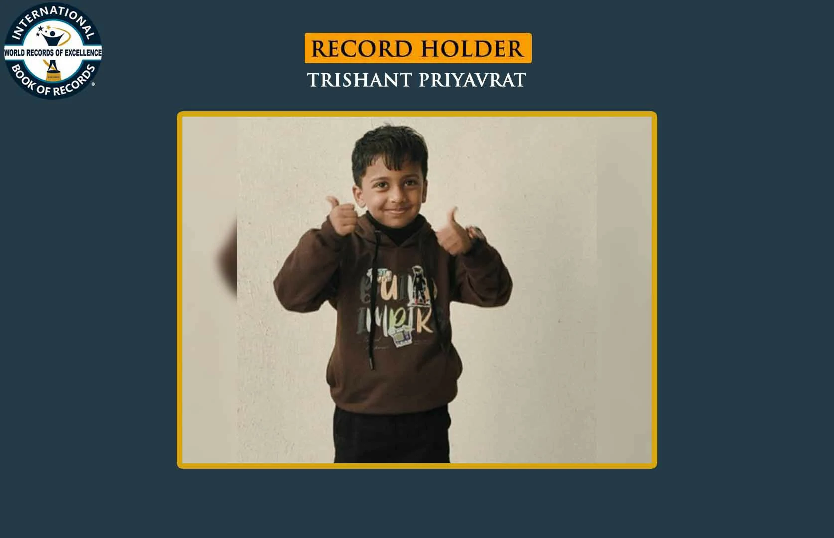 YOUNGEST TO PLAY INDIAN NATIONAL ANTHEM ON PIANO