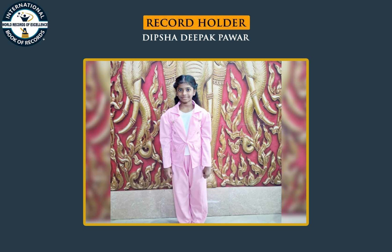 FASTEST TO IDENTIFY OUTLINES OF ALL COUNTRIES AND RECITE THEIR NAMES (PRE-TEEN)