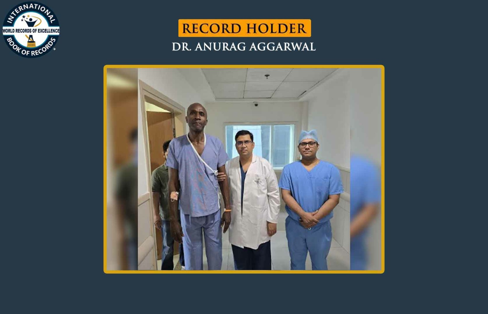 ROBOTIC BILATERAL KNEE REPLACEMENT PERFORMED ON THE TALLEST PATIENT WITH THE LARGEST IMPLANT SIZE