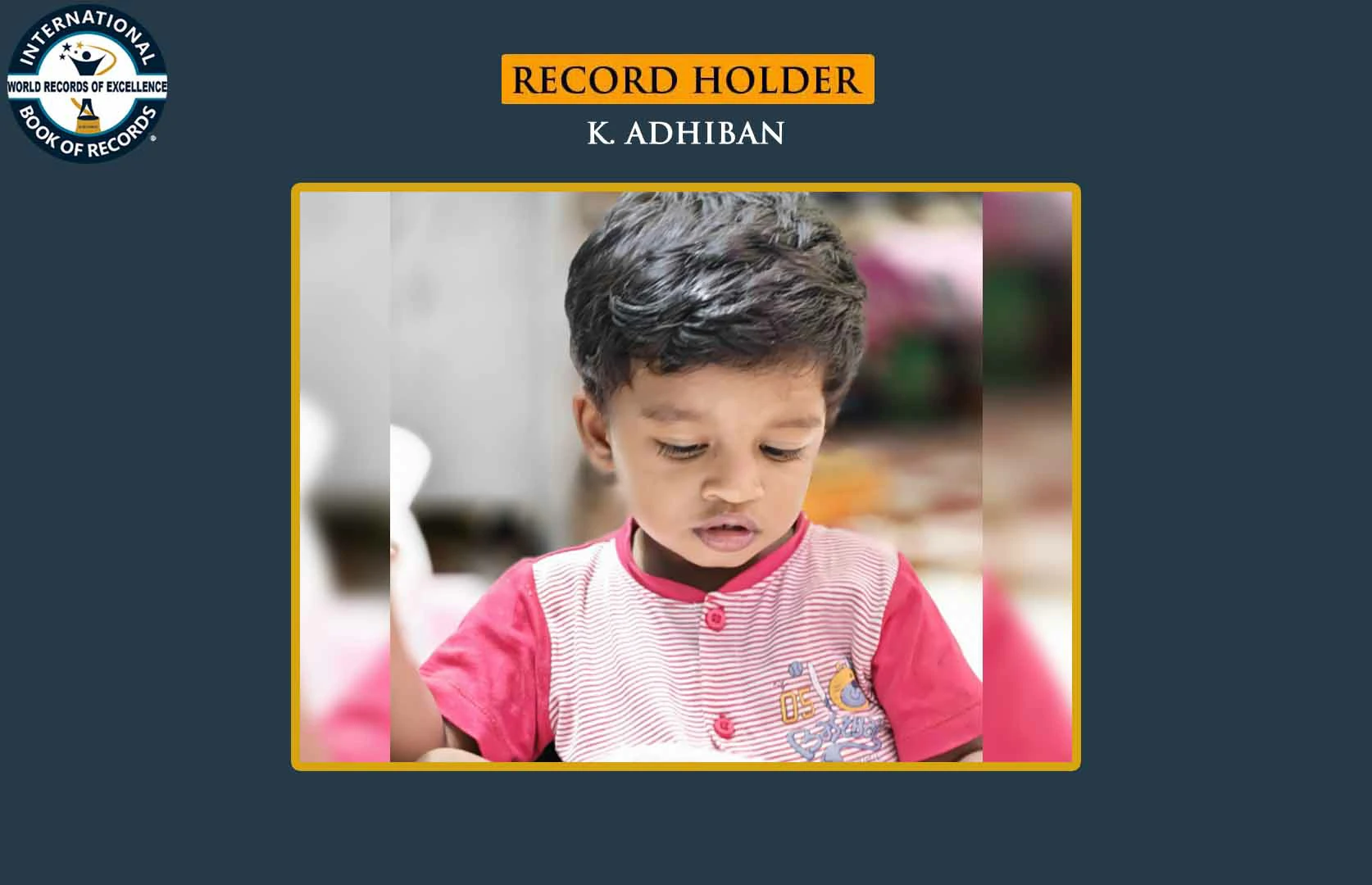 FASTEST TO IDENTIFY 300 RANDOM PICTURES BY A TODDLER