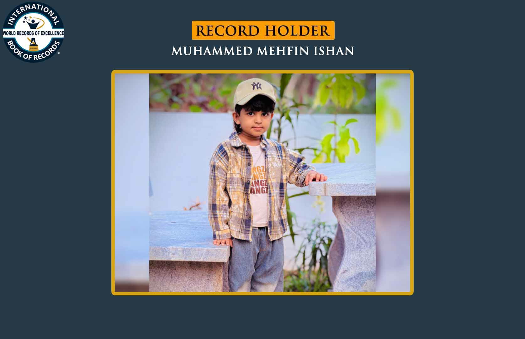 FASTEST TO RECITE 50 LABORATORY EQUIPMENTS BY A PRESCHOOLER