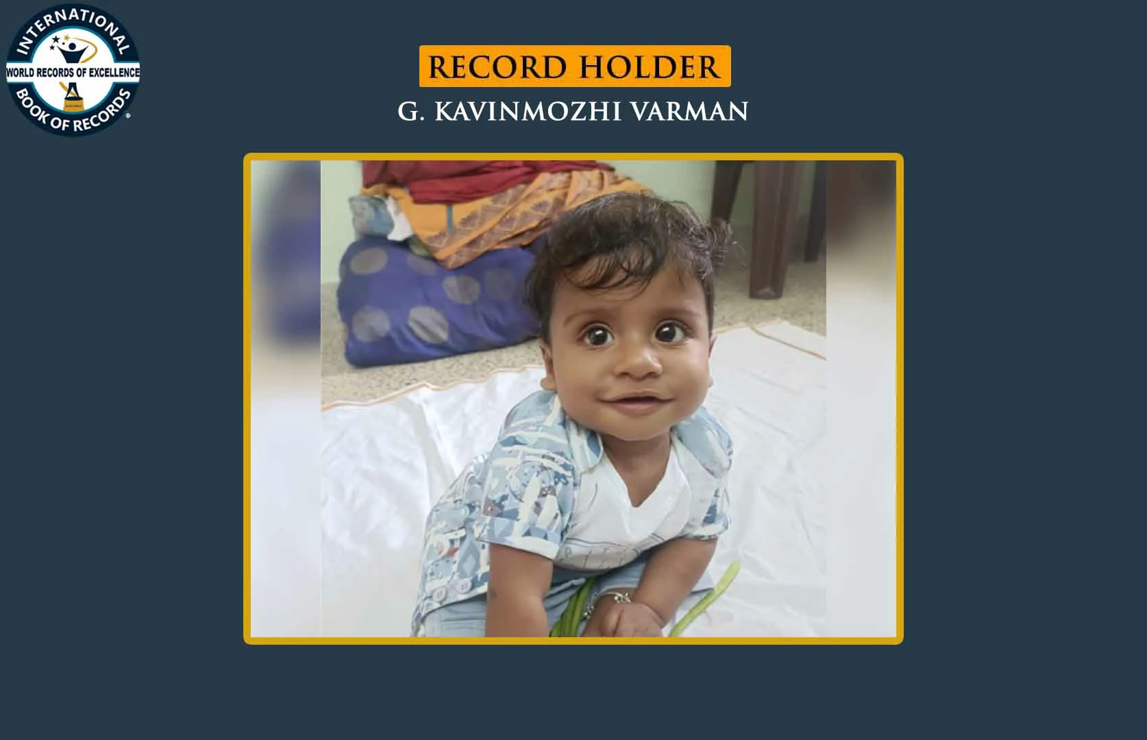 FASTEST TO CLIMB 10 STAIR STEPS BY AN INFANT