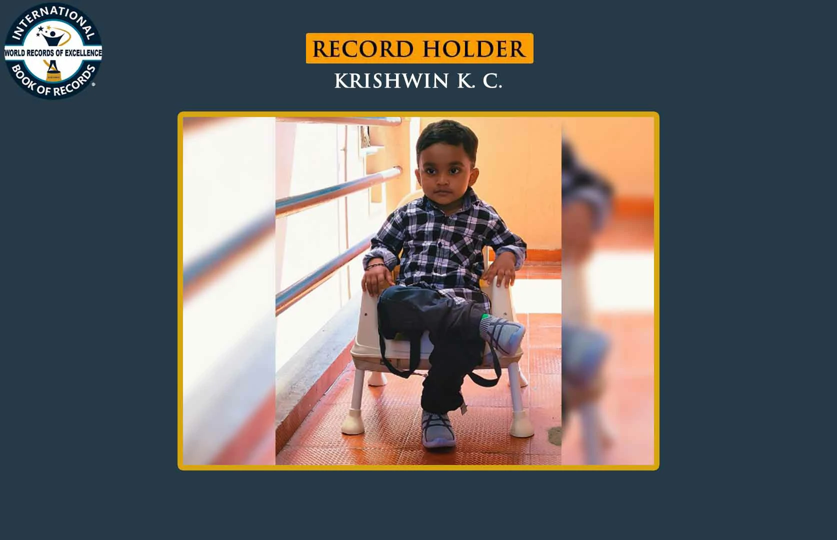 MAXIMUM DISTANCE WALKED WHILE HOLDING 5 KG DUMBBELL (TODDLER)