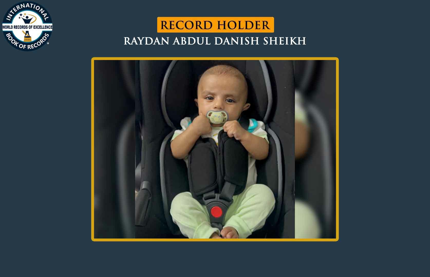 MAXIMUM GOVERNMENT DOCUMENTS ACHIEVED BY AN INFANT