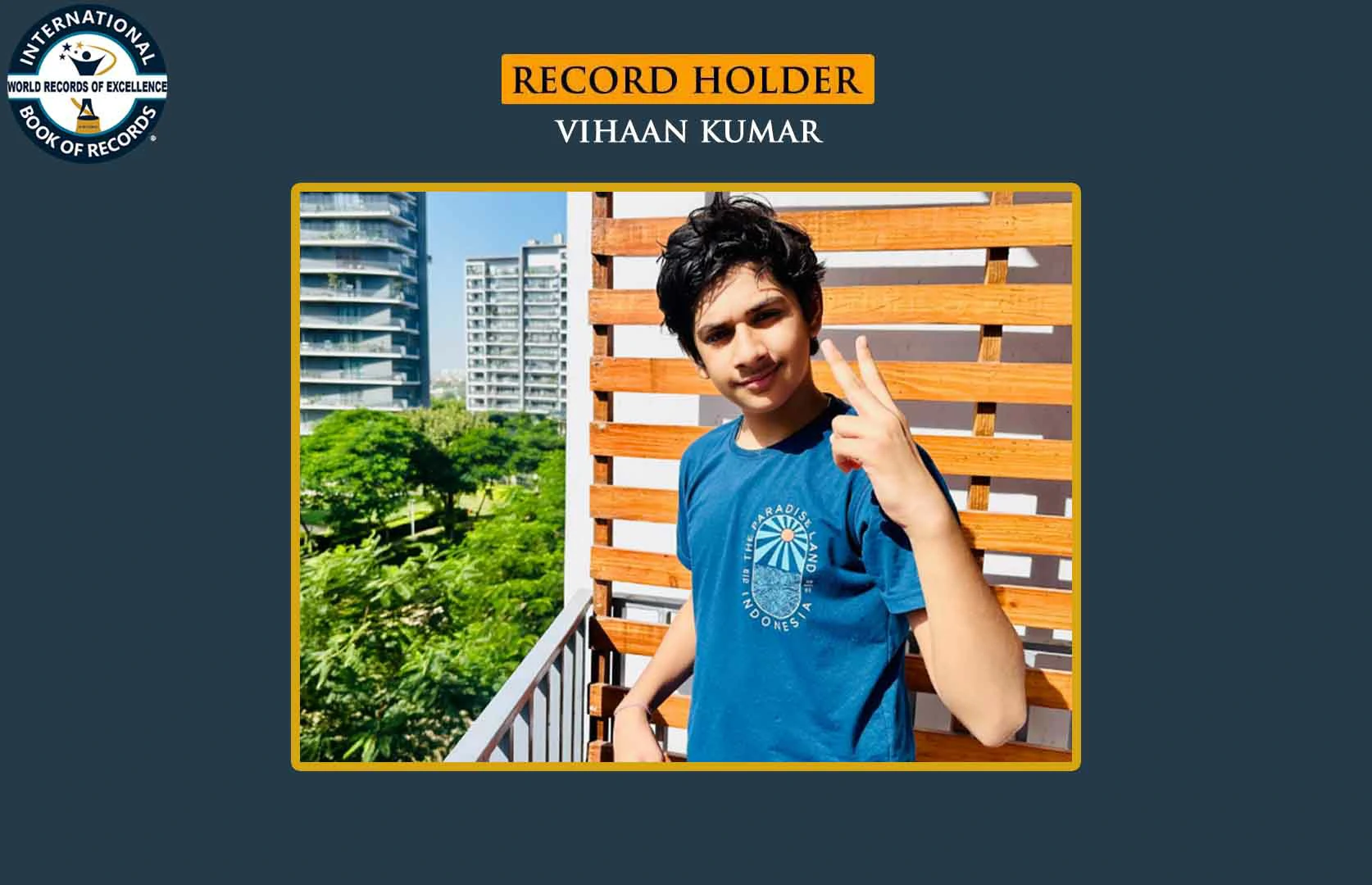 YOUNGEST MUSIC PRODUCER (MALE)