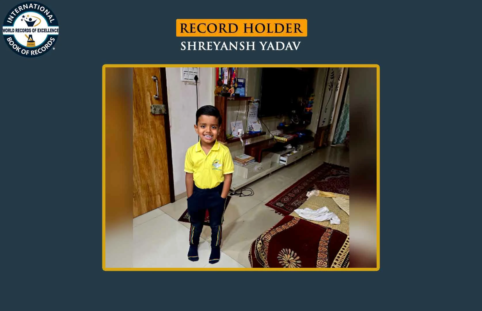 MAXIMUM SANSKRIT SHLOKAS RECITED IN ONE MINUTE (PRESCHOOLER)