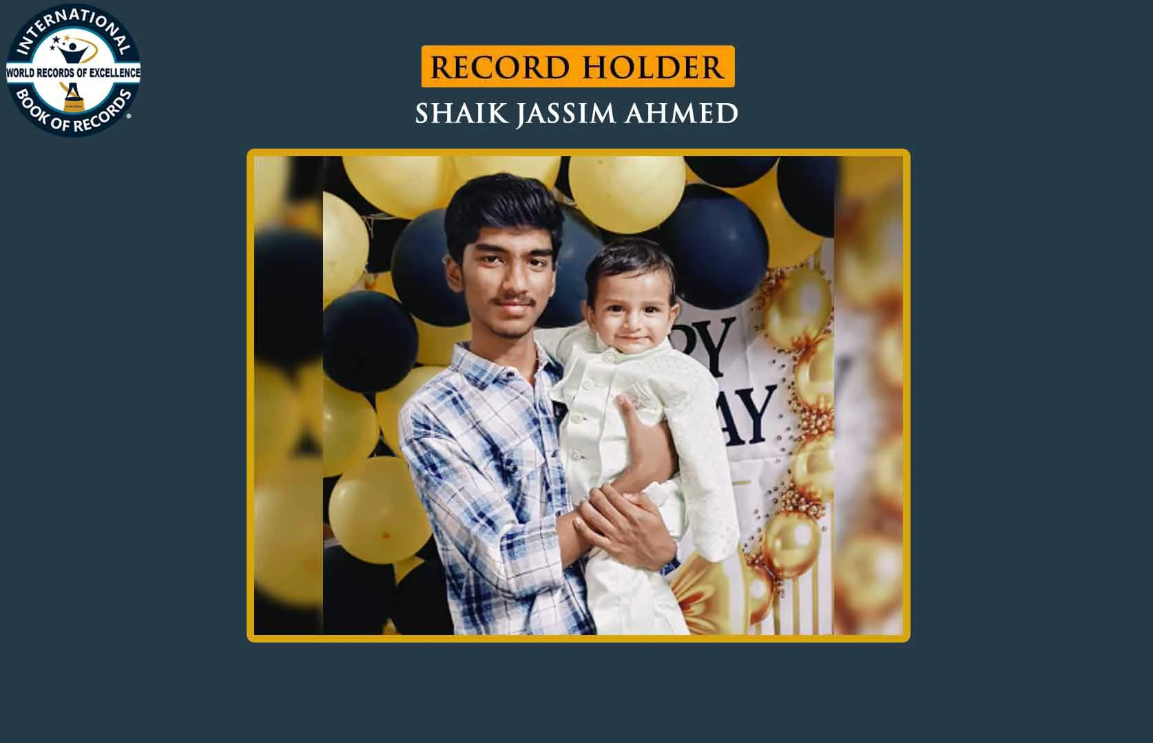 YOUNGEST TO SIT FOR LONGEST TIME WITHOUT ANY SUPPORT