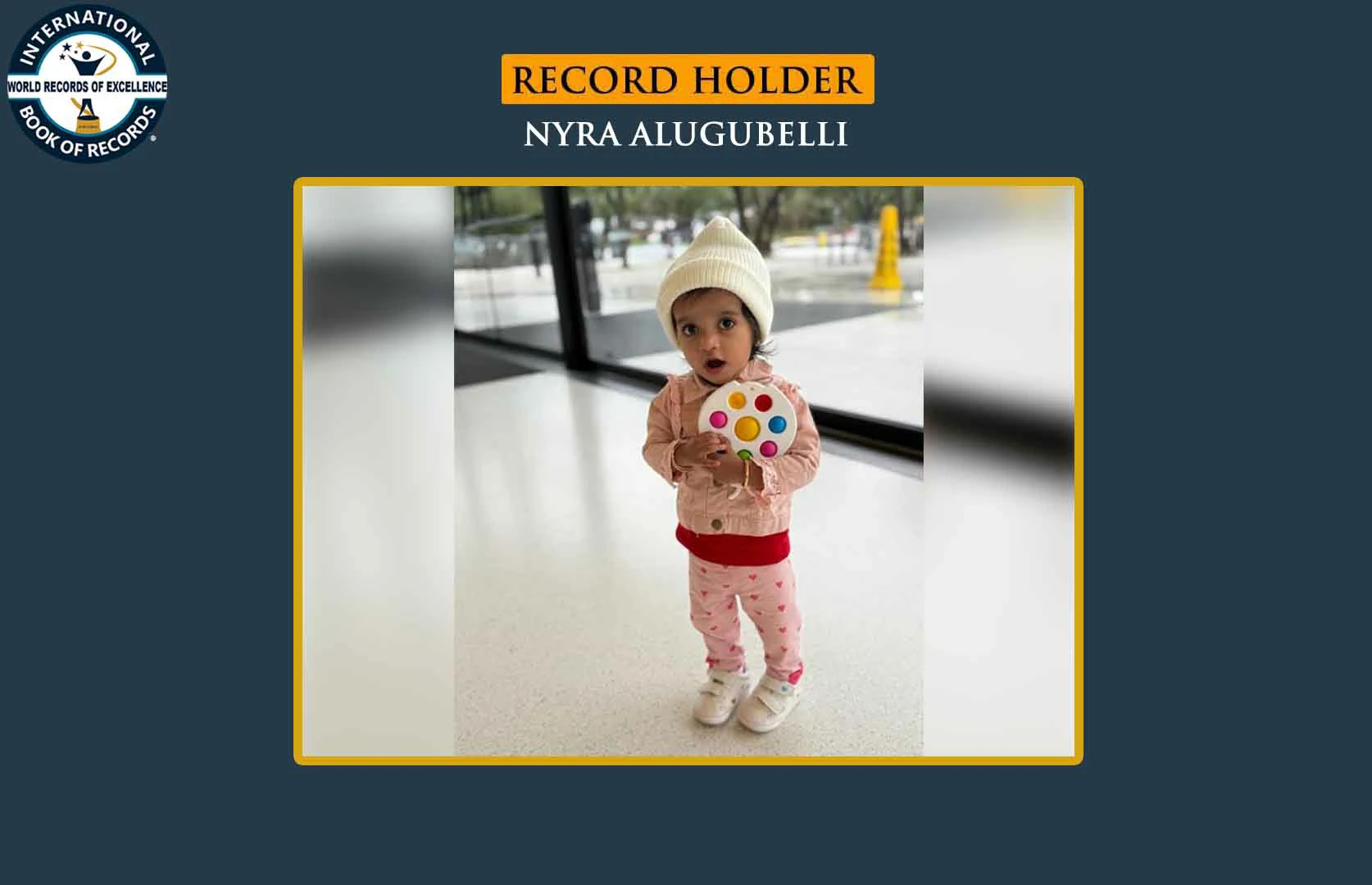 FASTEST TO IDENTIFY 150 RANDOM FLASHCARDS BY A TODDLER