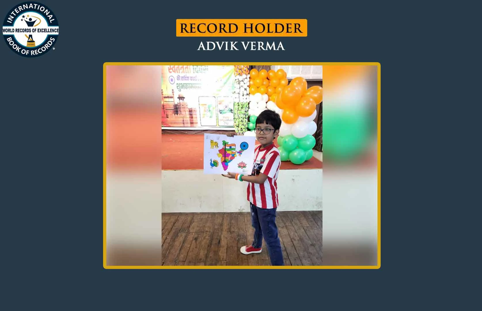 FASTEST TO SING NATIONAL ANTHEM OF FIVE DIFFERENT COUNTRIES (KID)