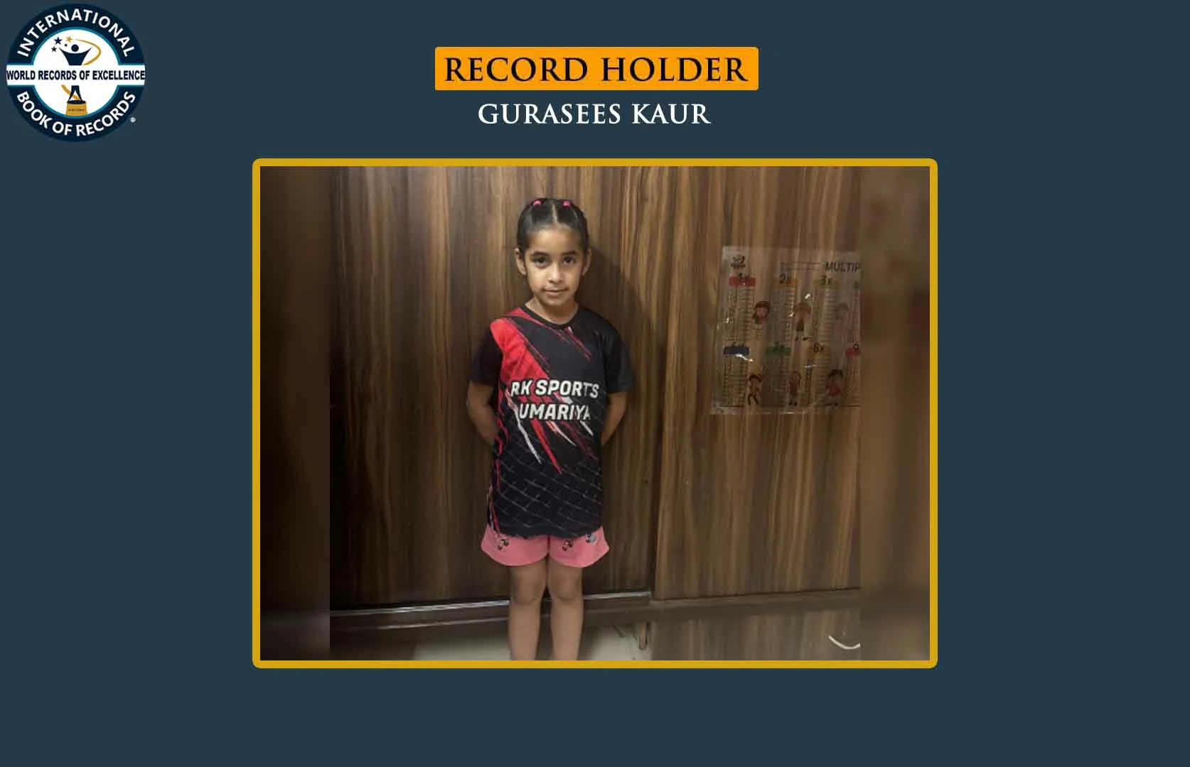 LONGEST TIME TO HOLD PLANK BY A KID (GIRL)