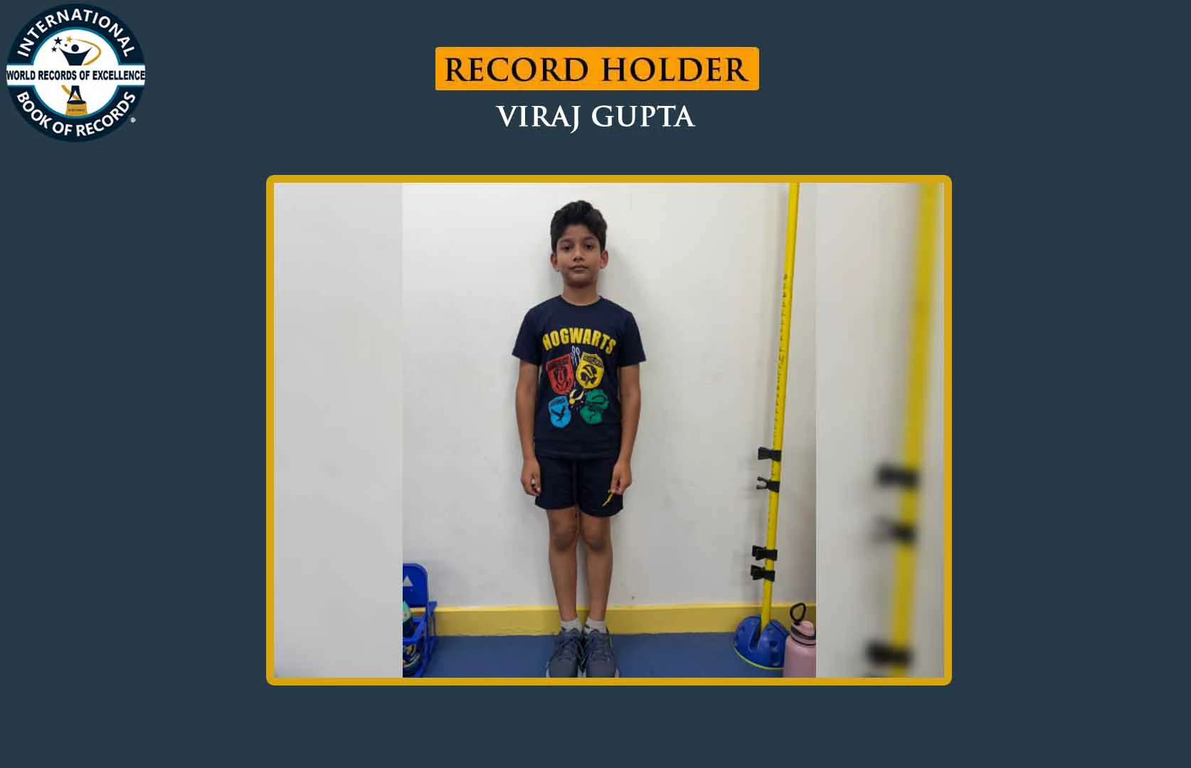 YOUNGEST TO PERFORM HIGHEST JUMP USING SCISSORS TECHNIQUE