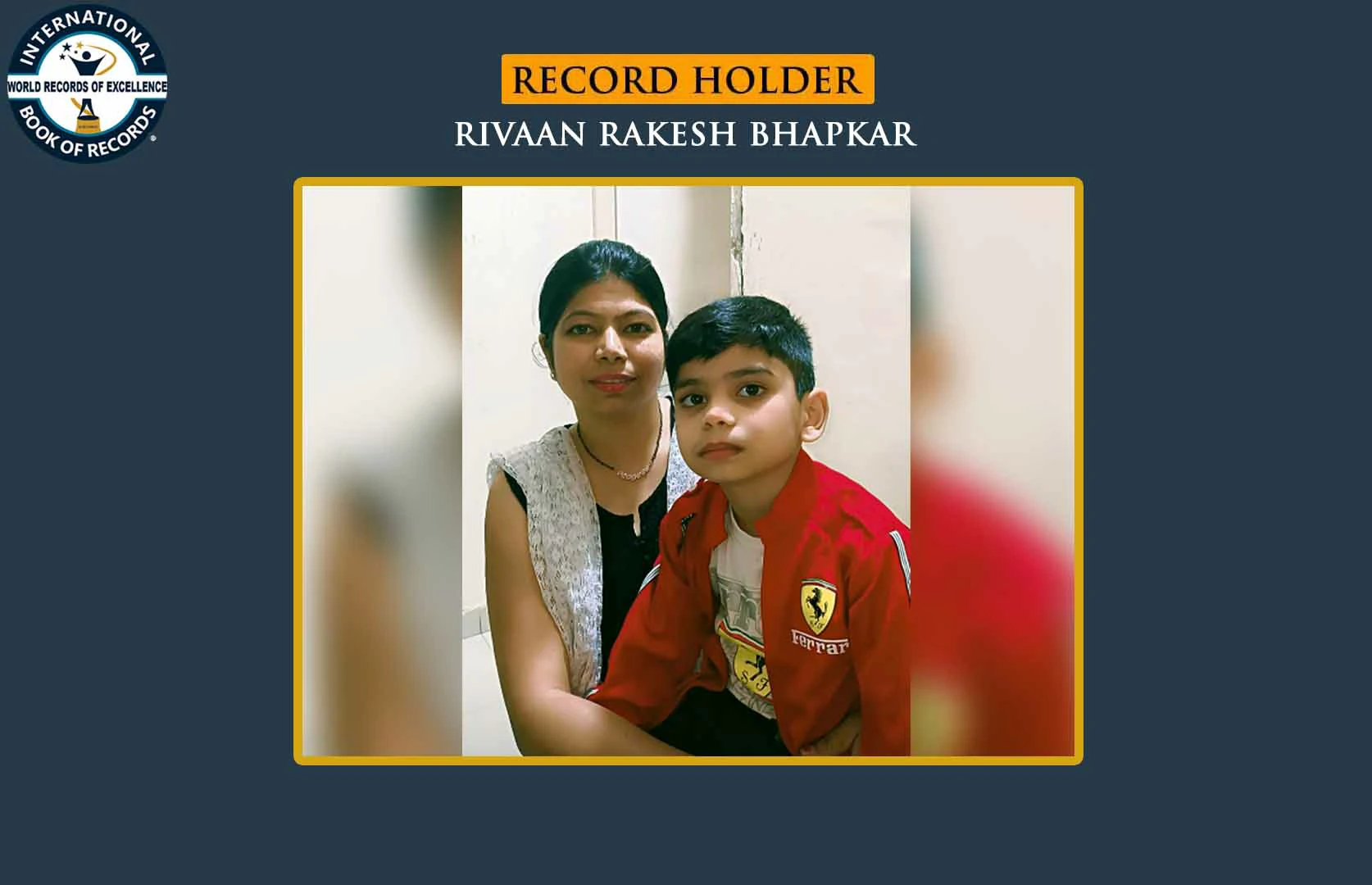 MAXIMUM BEADS IDENTIFIED THROUGH ABACUS FLASHCARDS WHILE BLINDFOLDED AND RECITED THEIR NUMBER (KID)