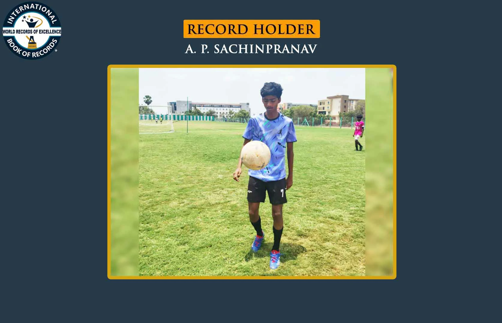 MAXIMUM ALTERNATE FOOTBALL JUGGLES PERFORMED WITH BOTH FEET IN ONE MINUTE (TEENAGER)