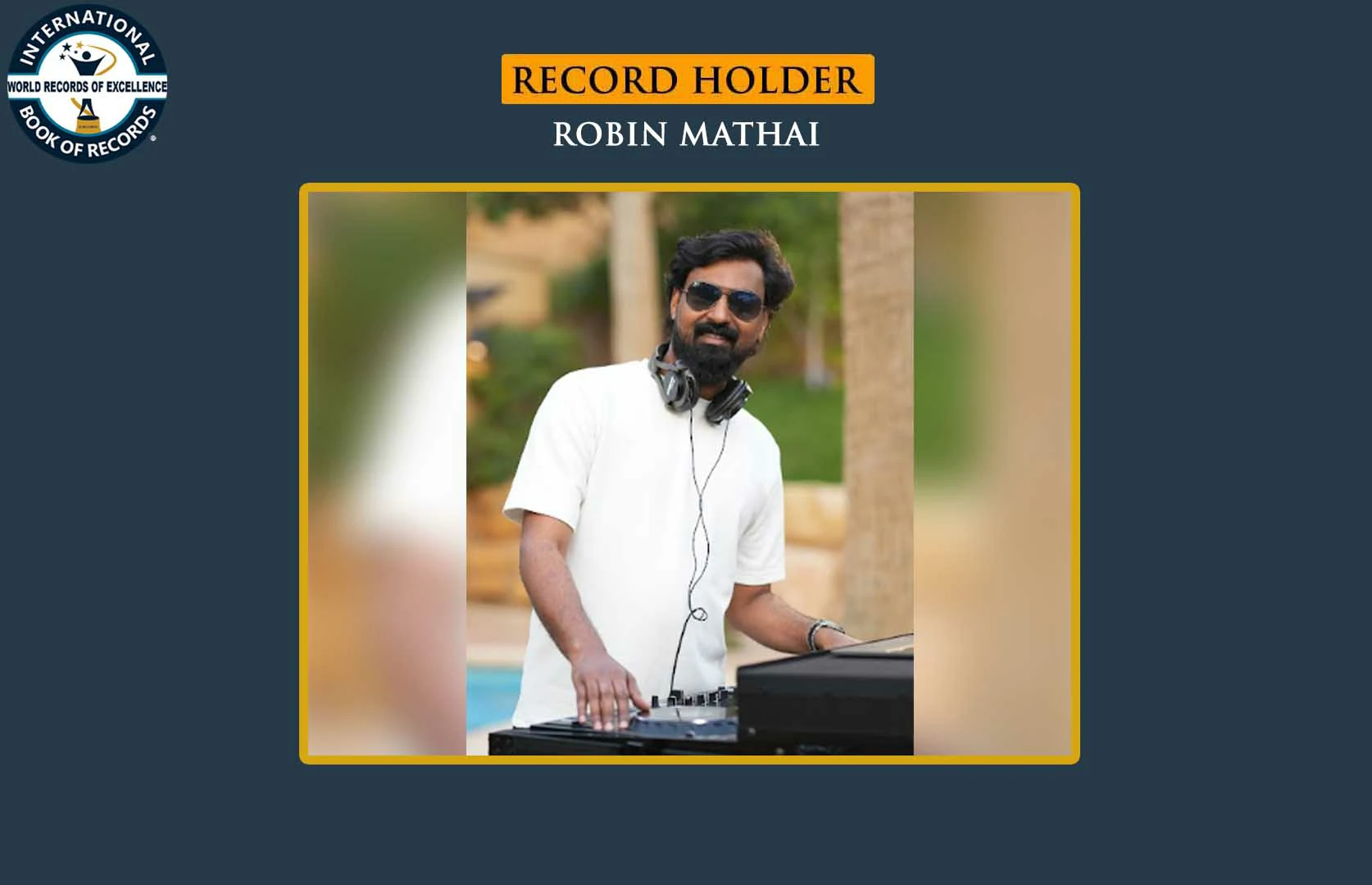 YOUNGEST TO ACHIEVE DJ LICENSE
