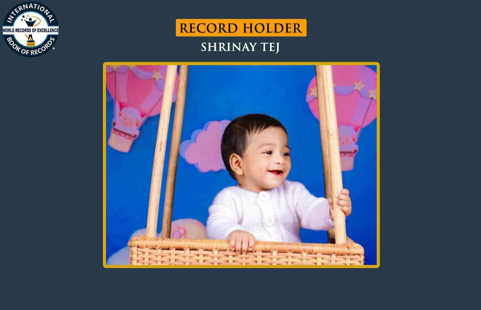 FASTEST TO WALK 30-METER IN A WALKER (INFANT)