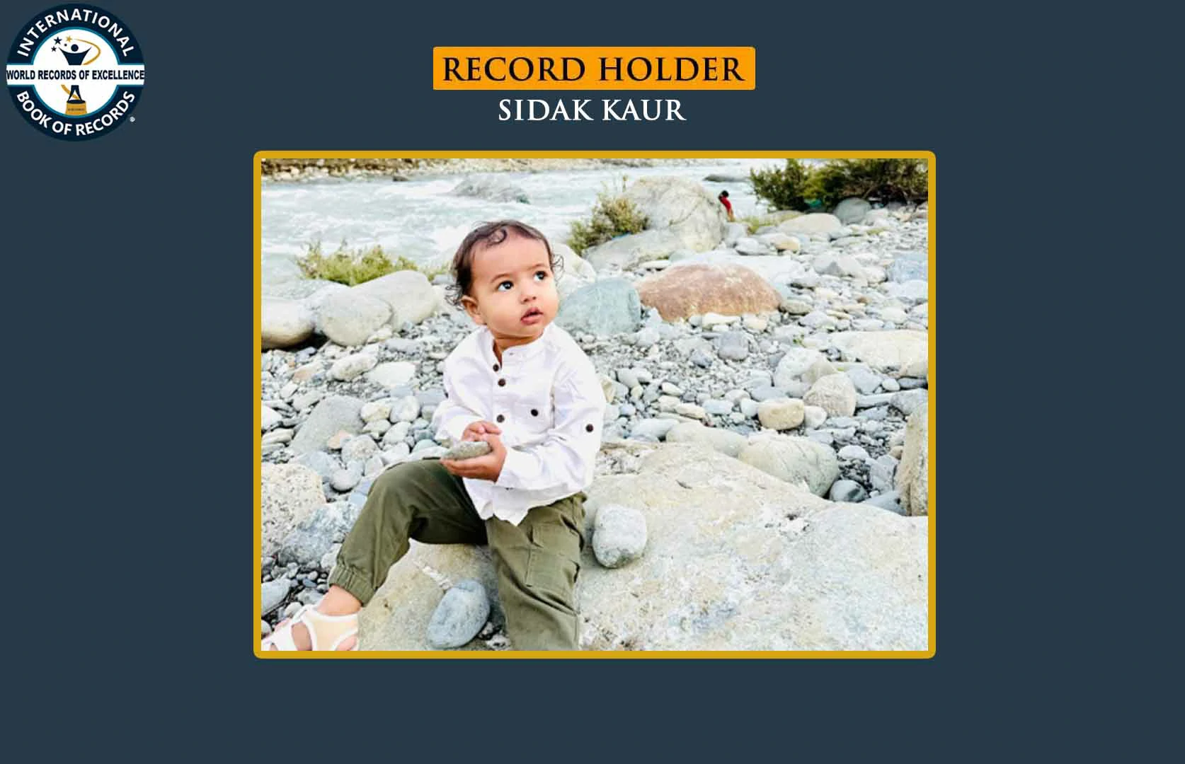 FASTEST TO IDENTIFY 50 RANDOM FLASHCARDS AND RECITED THEIR NAMES (TODDLER)